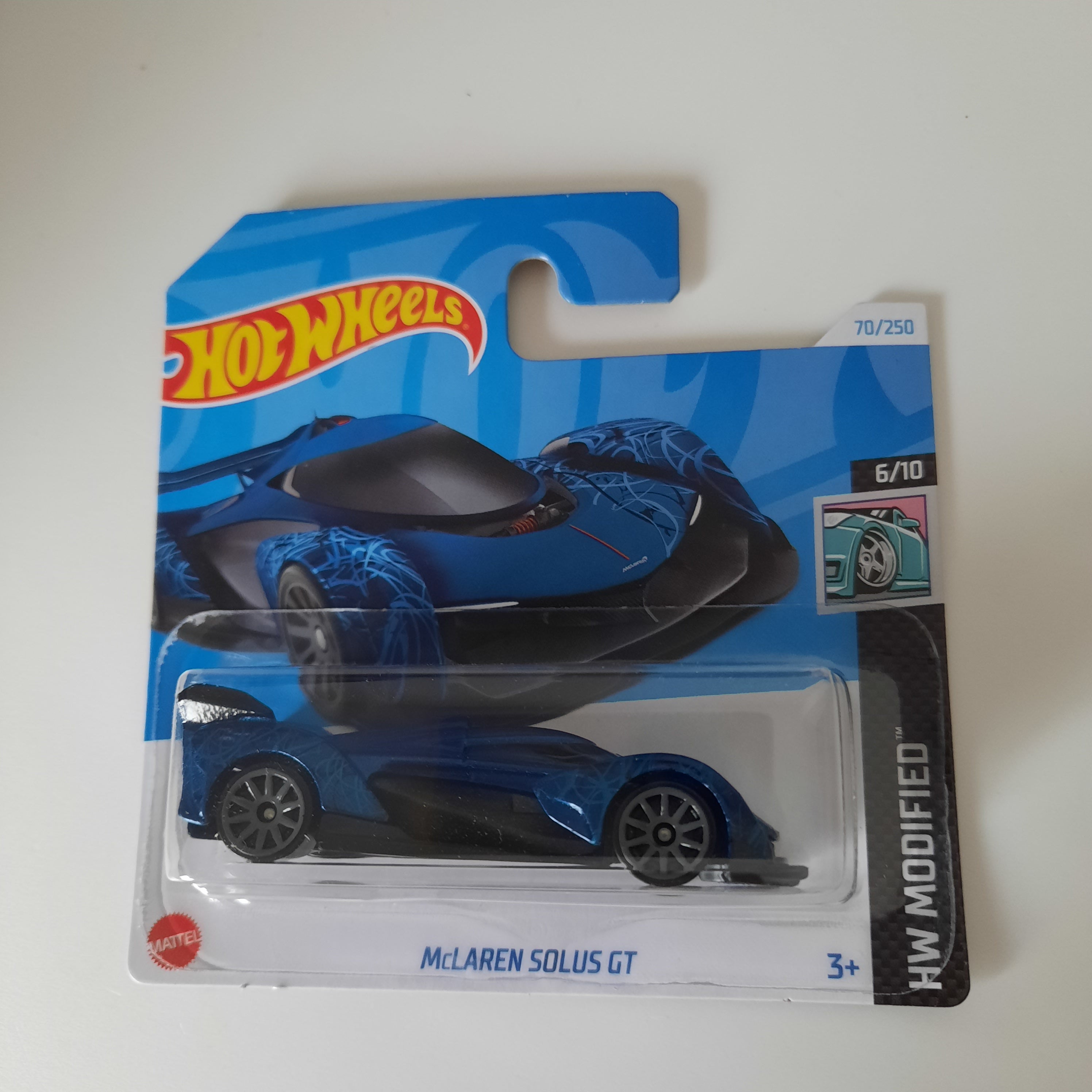 70/250 McLaren Solus GT HW Modified 6/10 Hot Wheels 2024