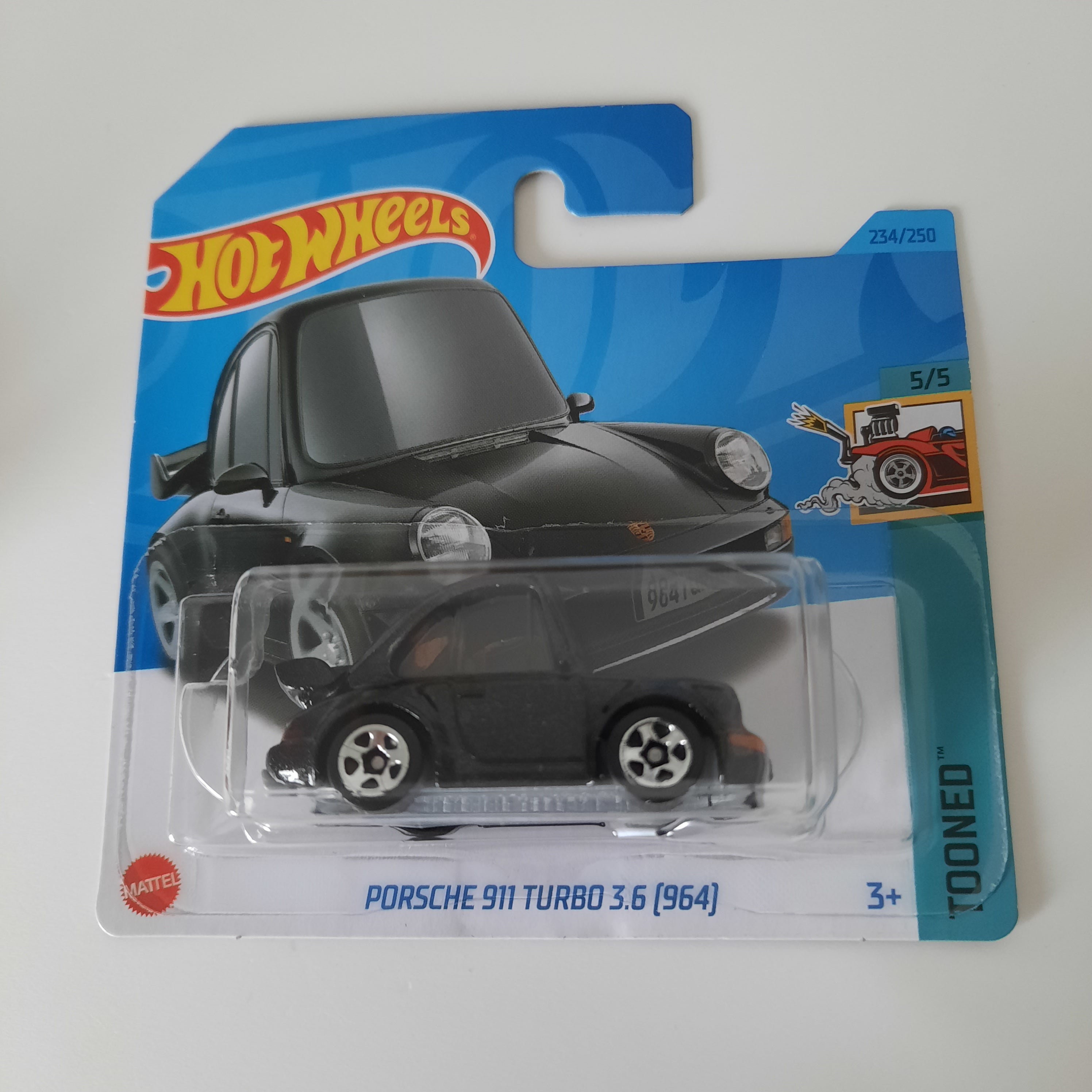 234/250 Porsche 911 Turbo 3.6 (964) HW Tooned 5/5 Hot Wheels 2023