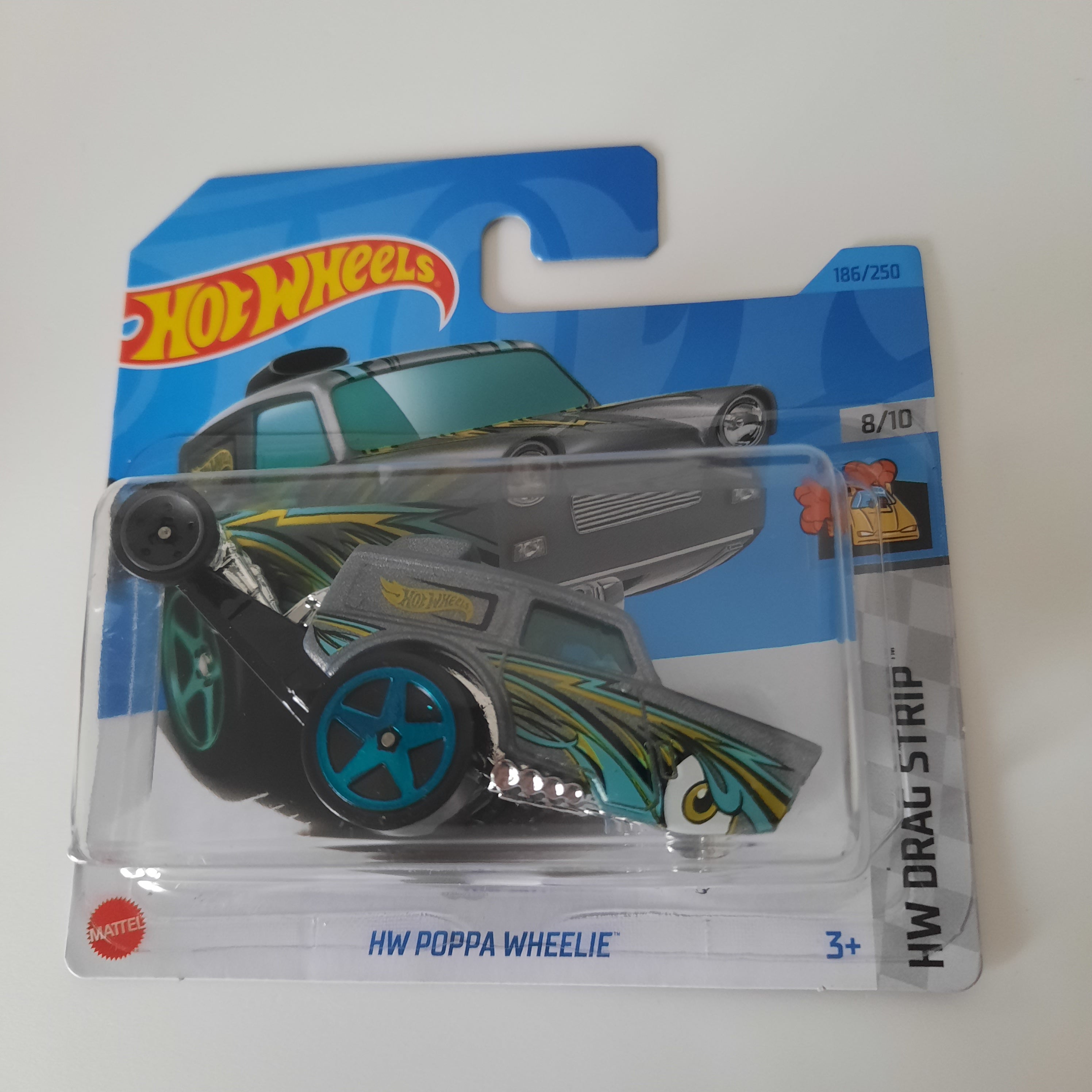 186/250 HW Poppa Wheelie HW Drag Strip 8/10 Hot Wheels 2024