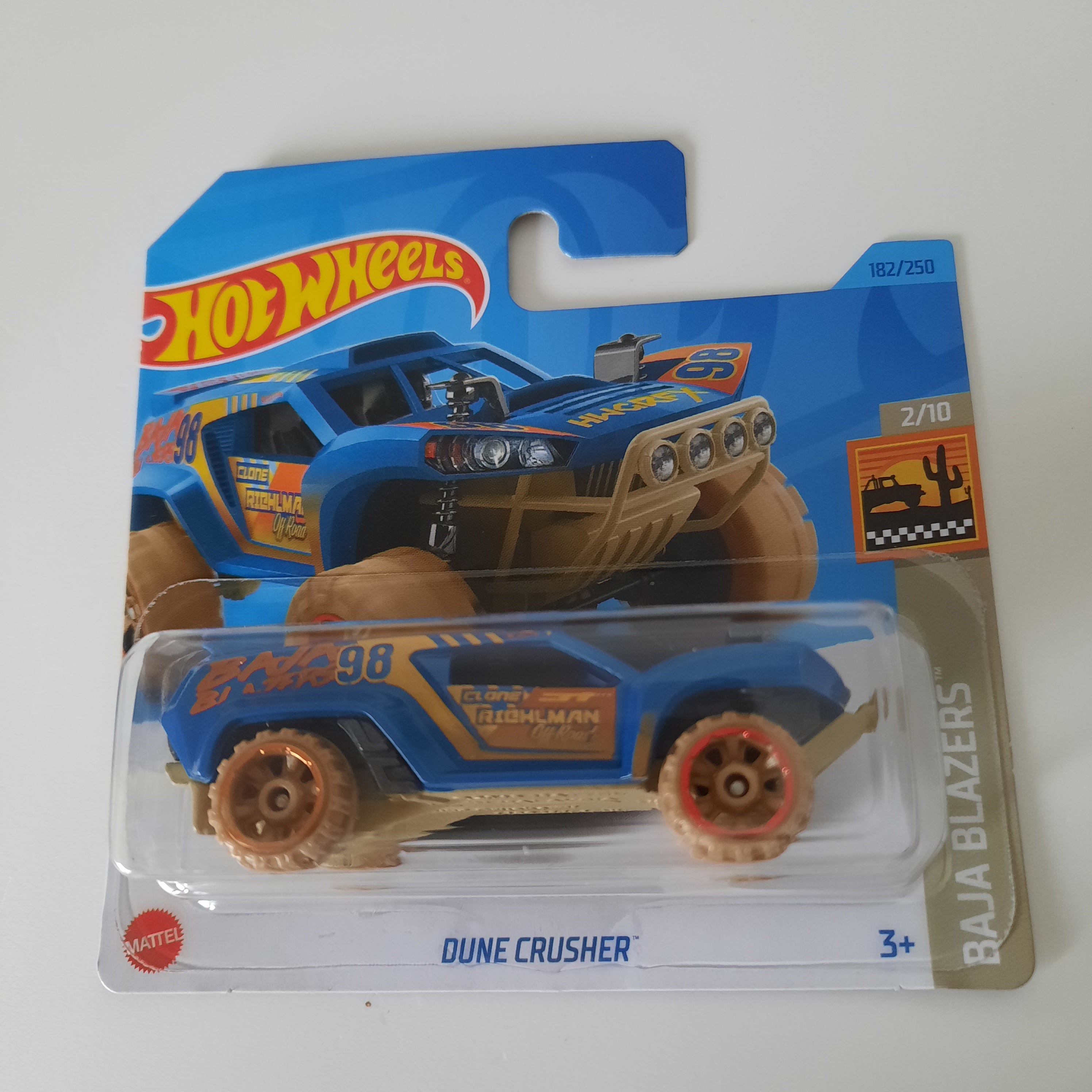 182/250 Dune Crusher HW Baja Blazers 2/10 Hot Wheels 2023