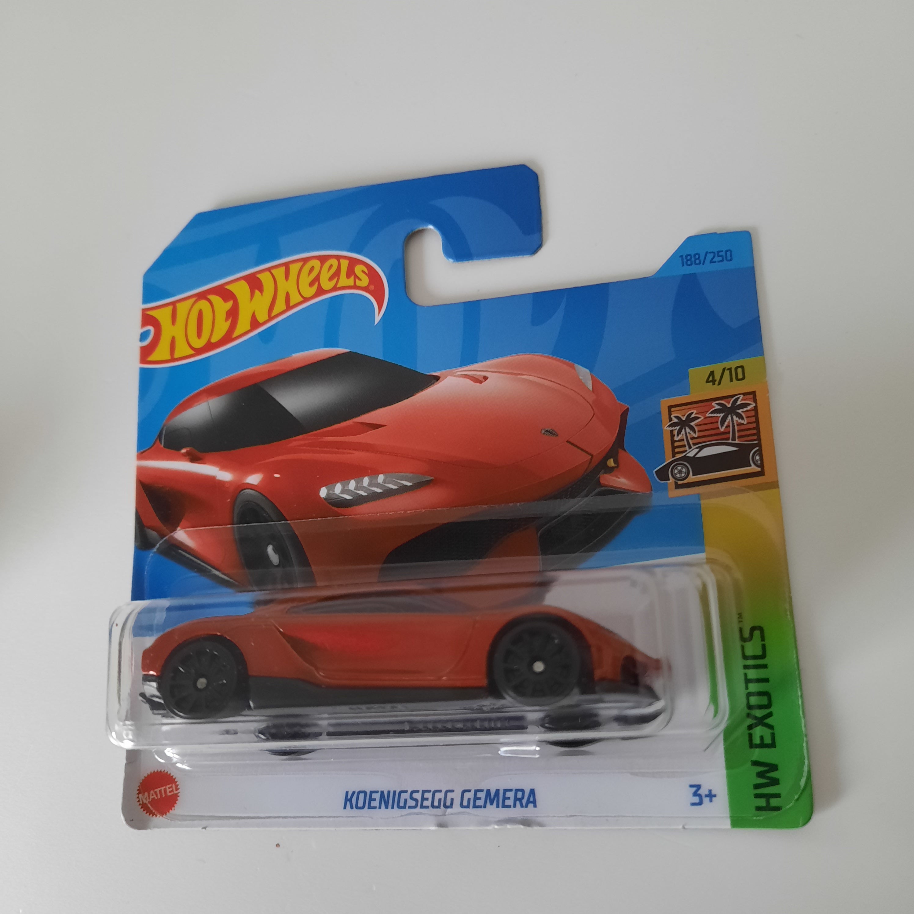 188/250 Koenigsegg Gemera HW Exotics 4/10 Hot Wheels 2024