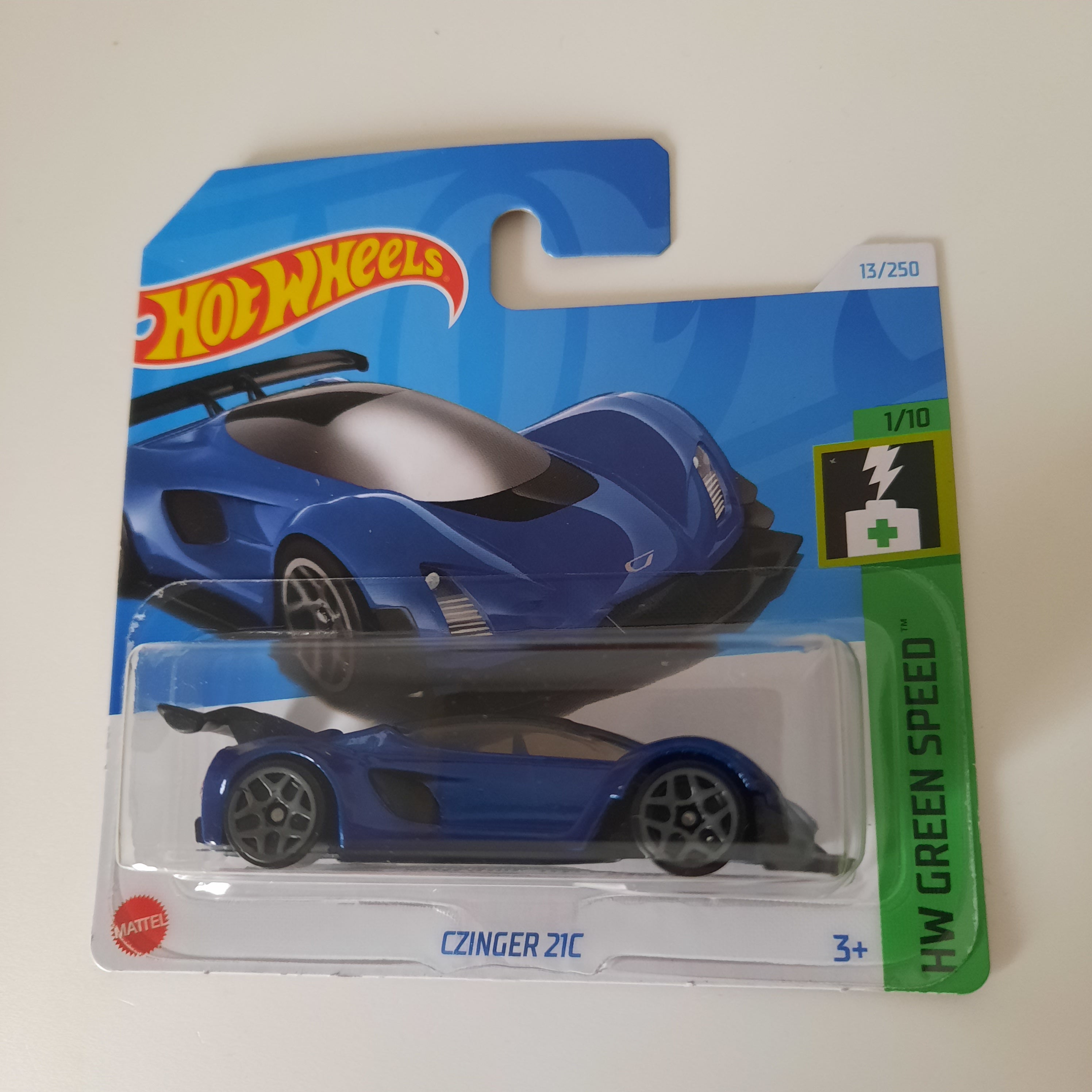 13/250 Czinger 21C HW Green Speed 1/10 Hot Wheels 2024