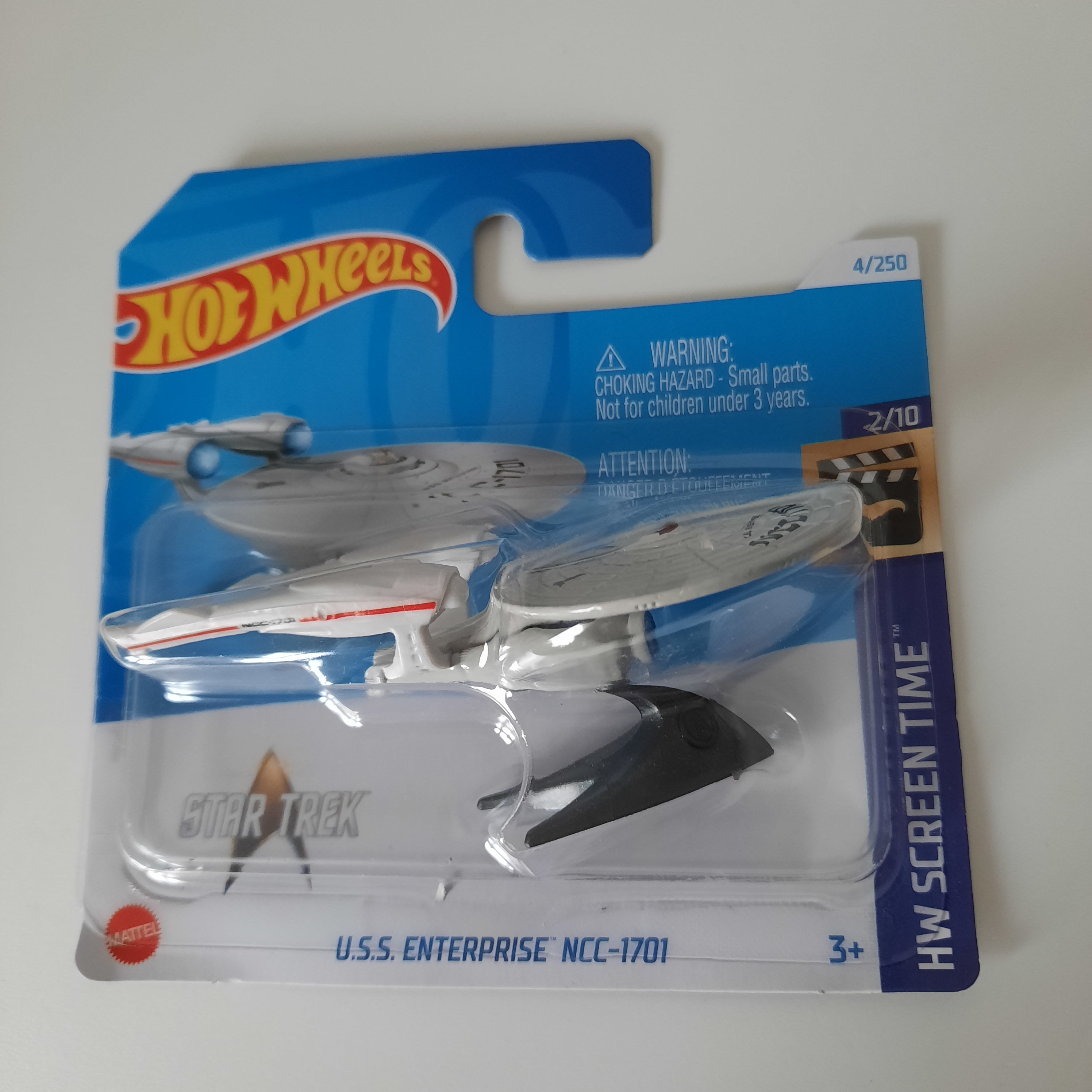 4/250 U.S.S. Enterprise NCC-1701 HW Screen Time 2/10 Hot Wheels 2024
