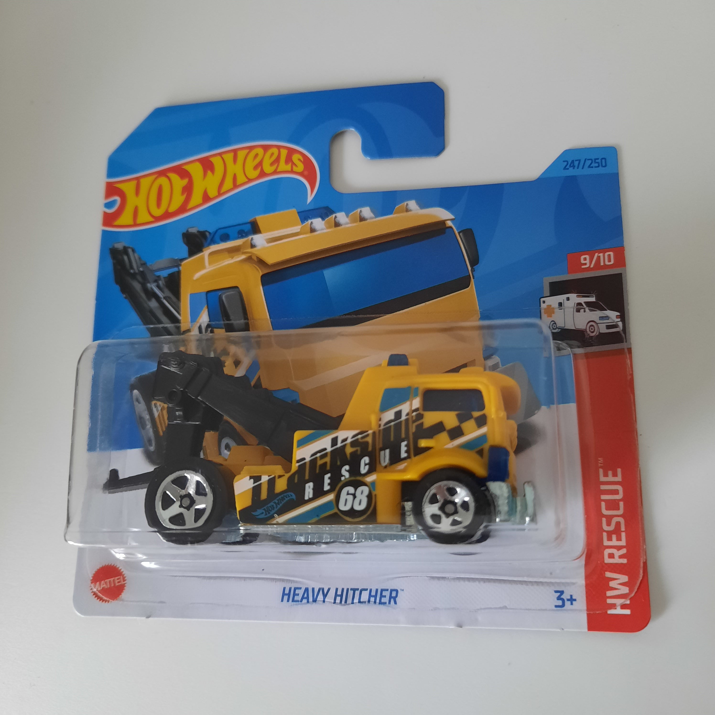 247/250 Heavy Hitcher HW Rescue 9/10 Hot Wheels 2023