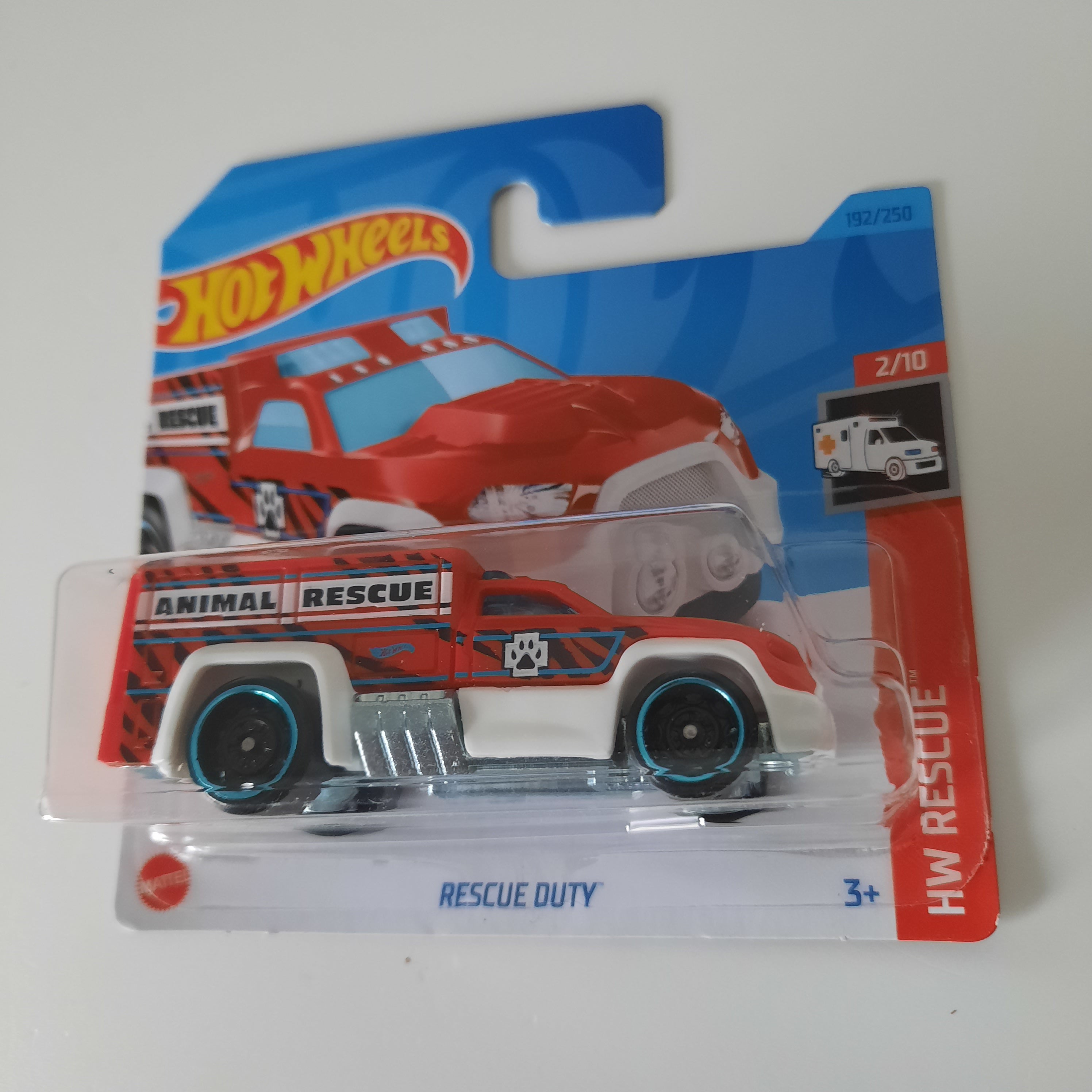 192/250 Rescue Duty HW Rescue 2/10 Hot Wheels 2023