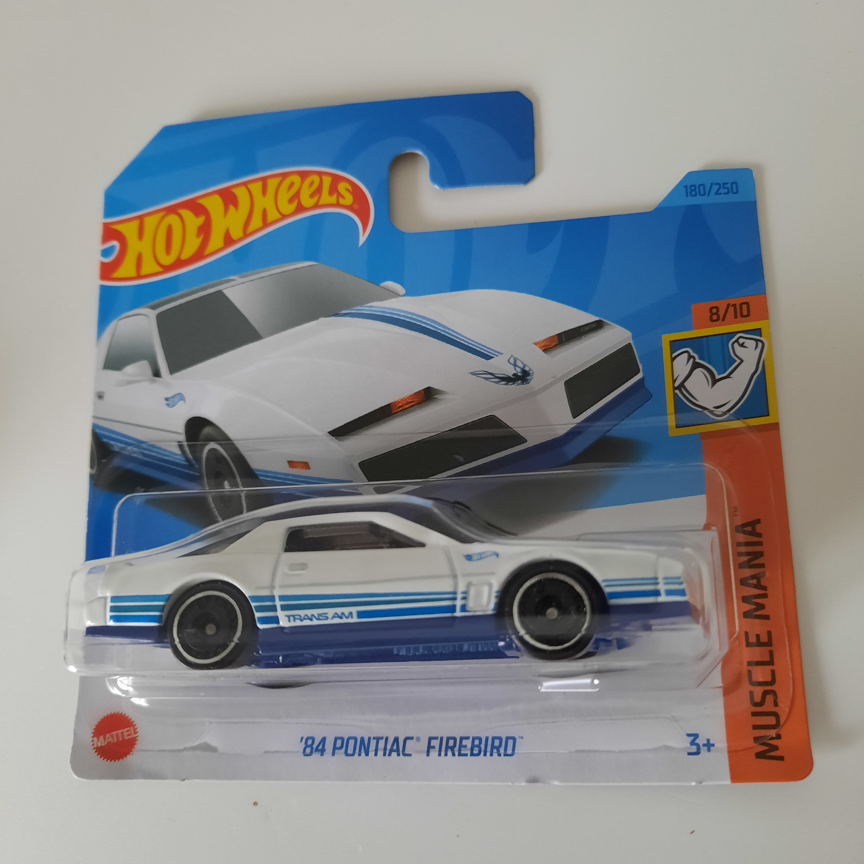 180/250 '84 Pontiac Firebird HW Muscle Mania 8/10 Hot Wheels 2024