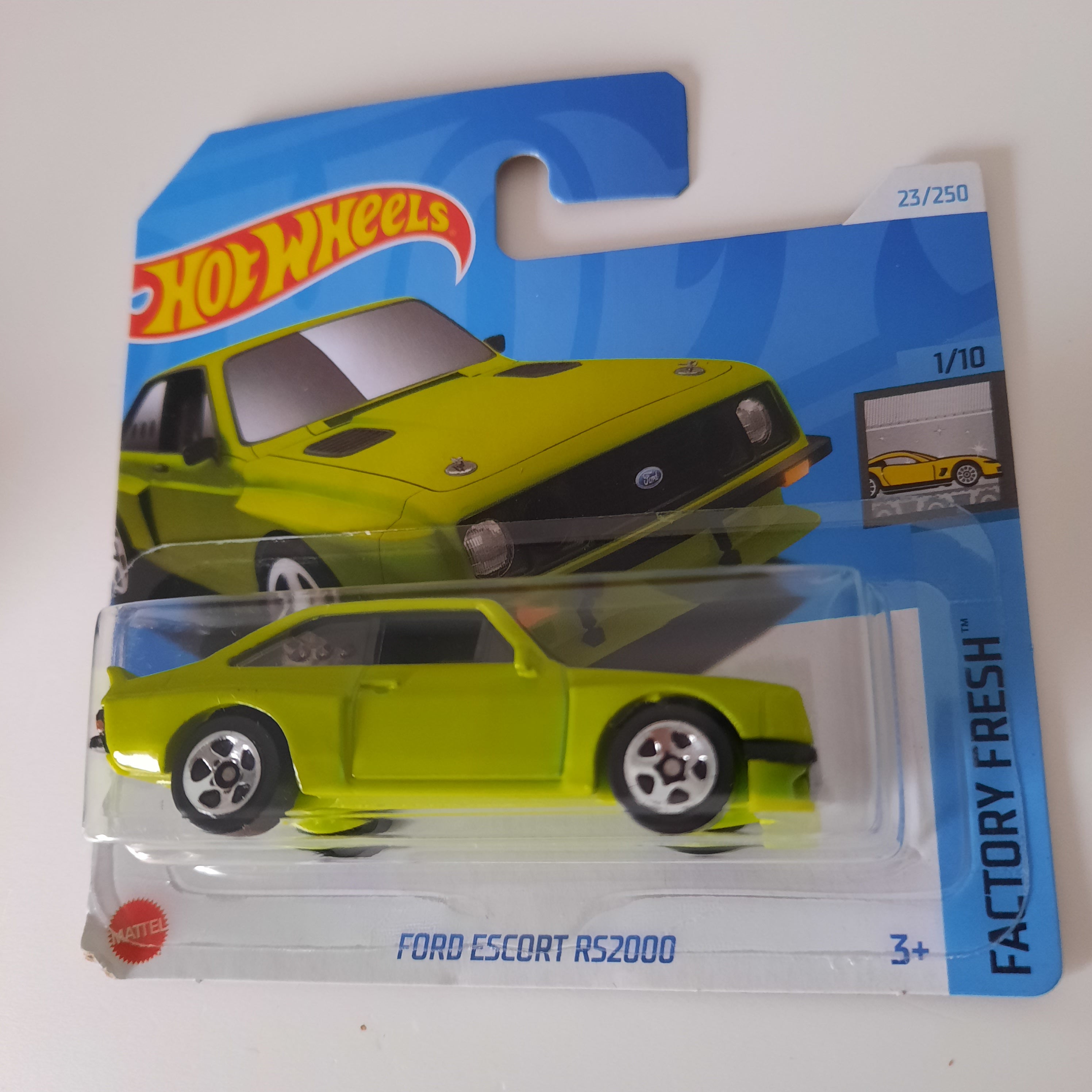 23/250 Ford Escort RS2000 HW Factory Fresh 1/10 Hot Wheels 2024