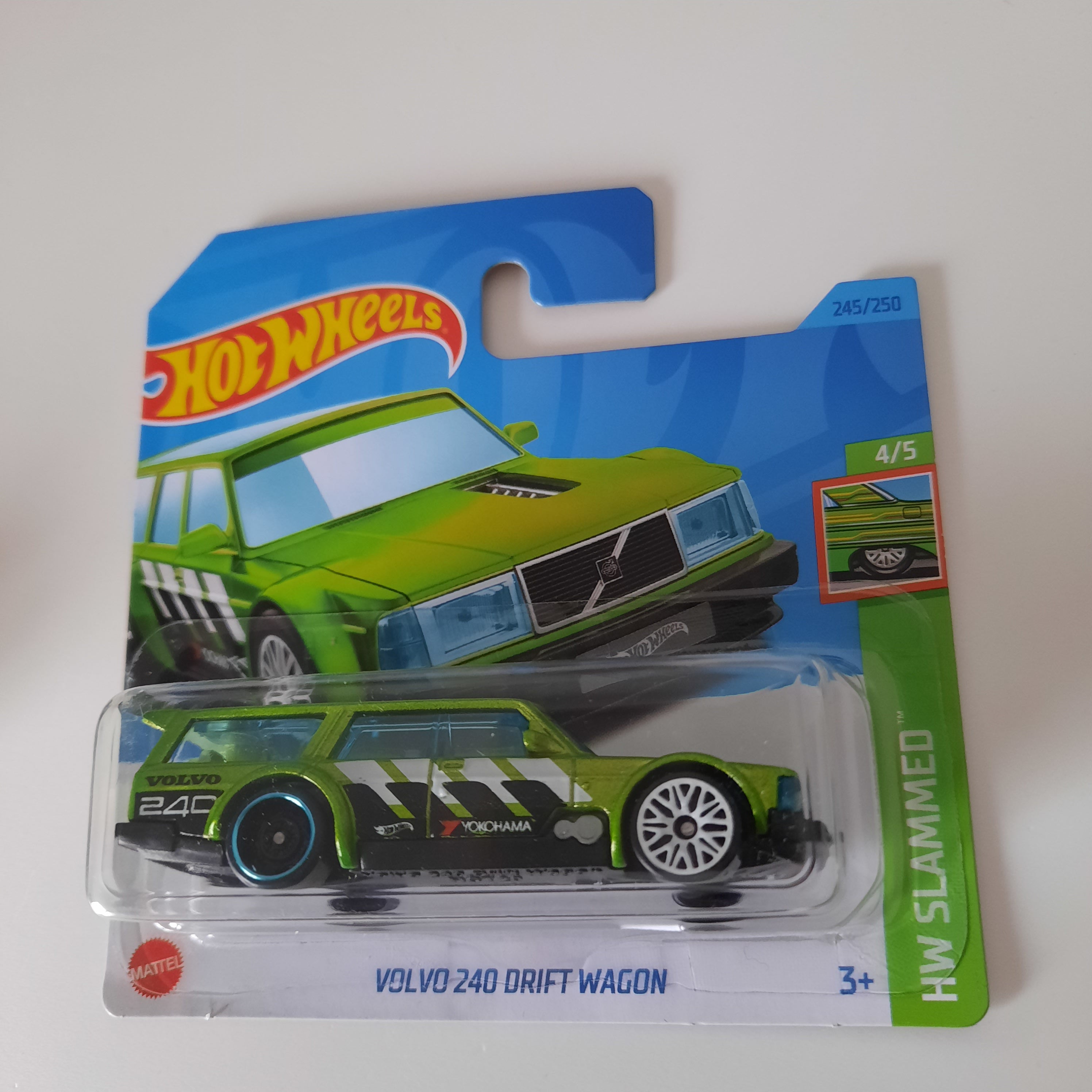 245/250 Volvo 240 Drift Wagon HW Slammed 4/5 Hot Wheels 2023