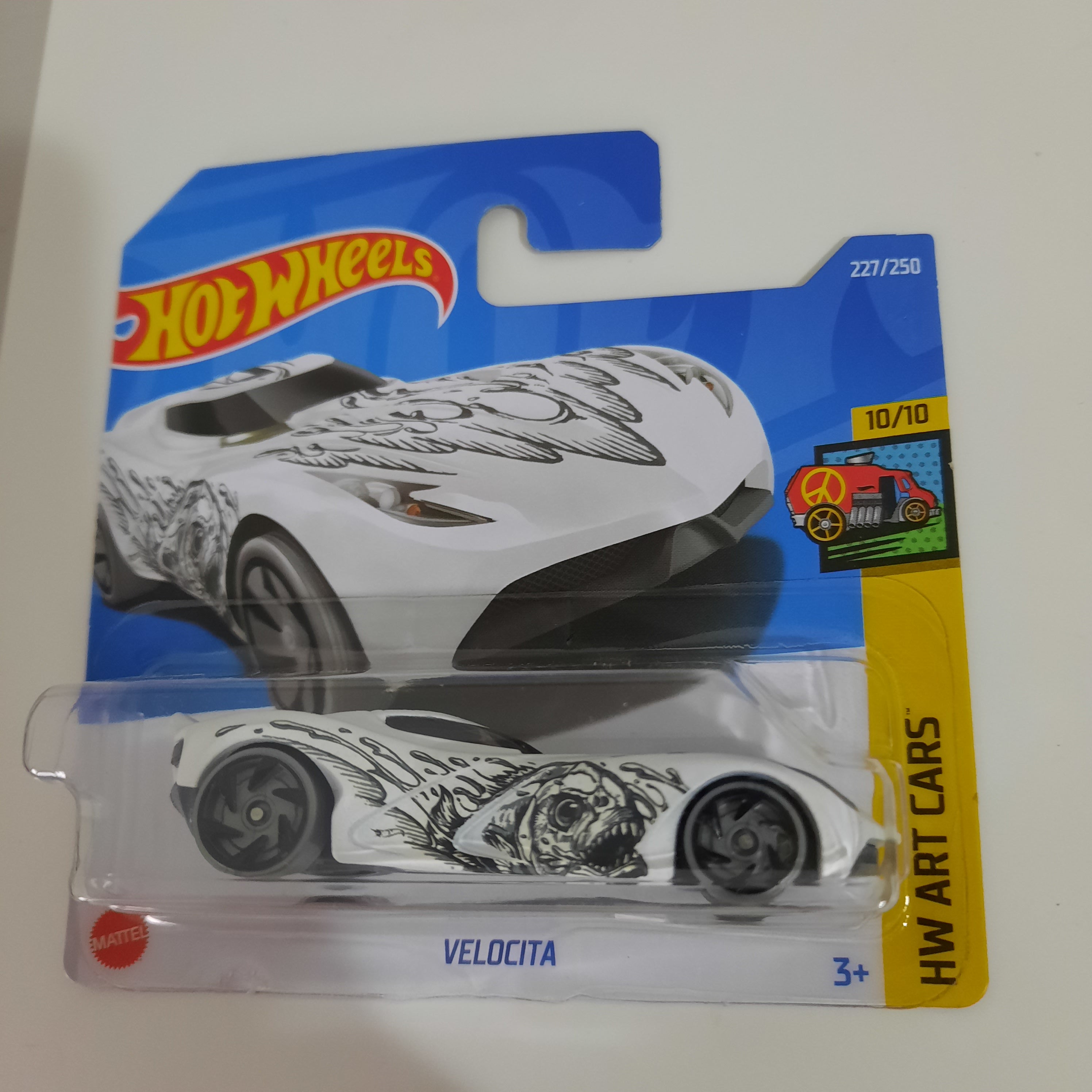 227/250 Velocita HW Art Cars 10/10 Hot Wheels 2022