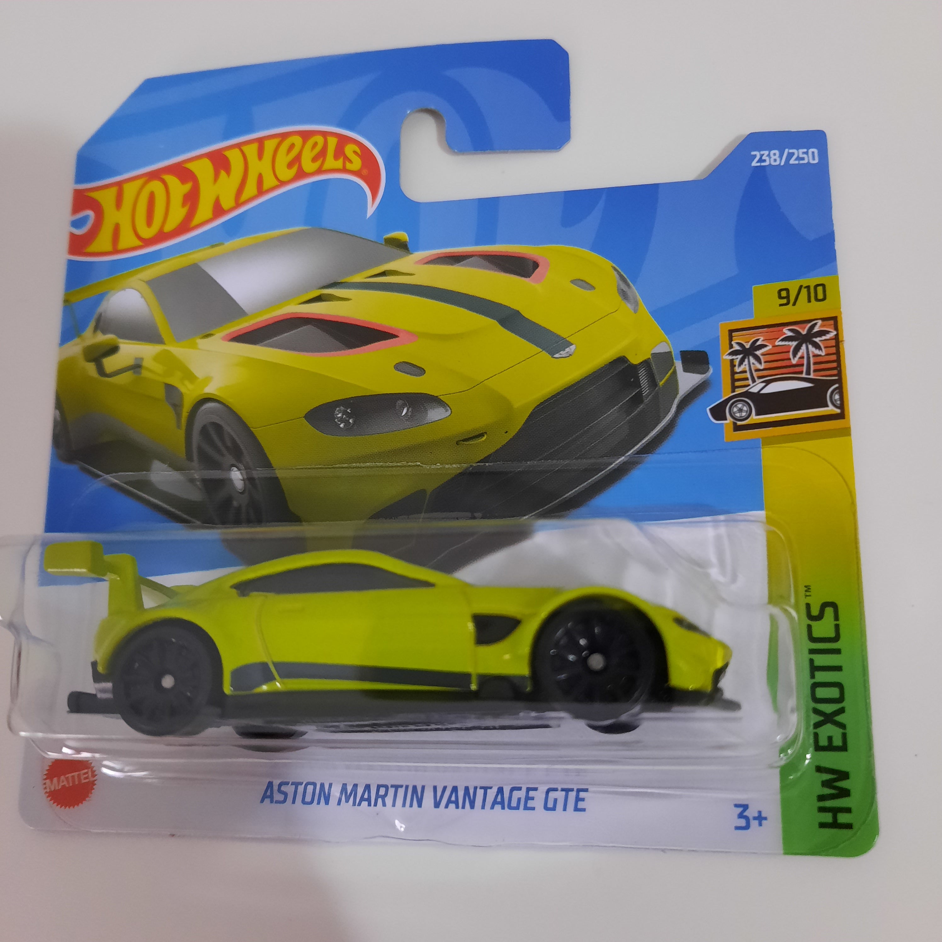 238/250 Aston Martin Vantage GTE HW Exotics 9/10 Hot Wheels 2022