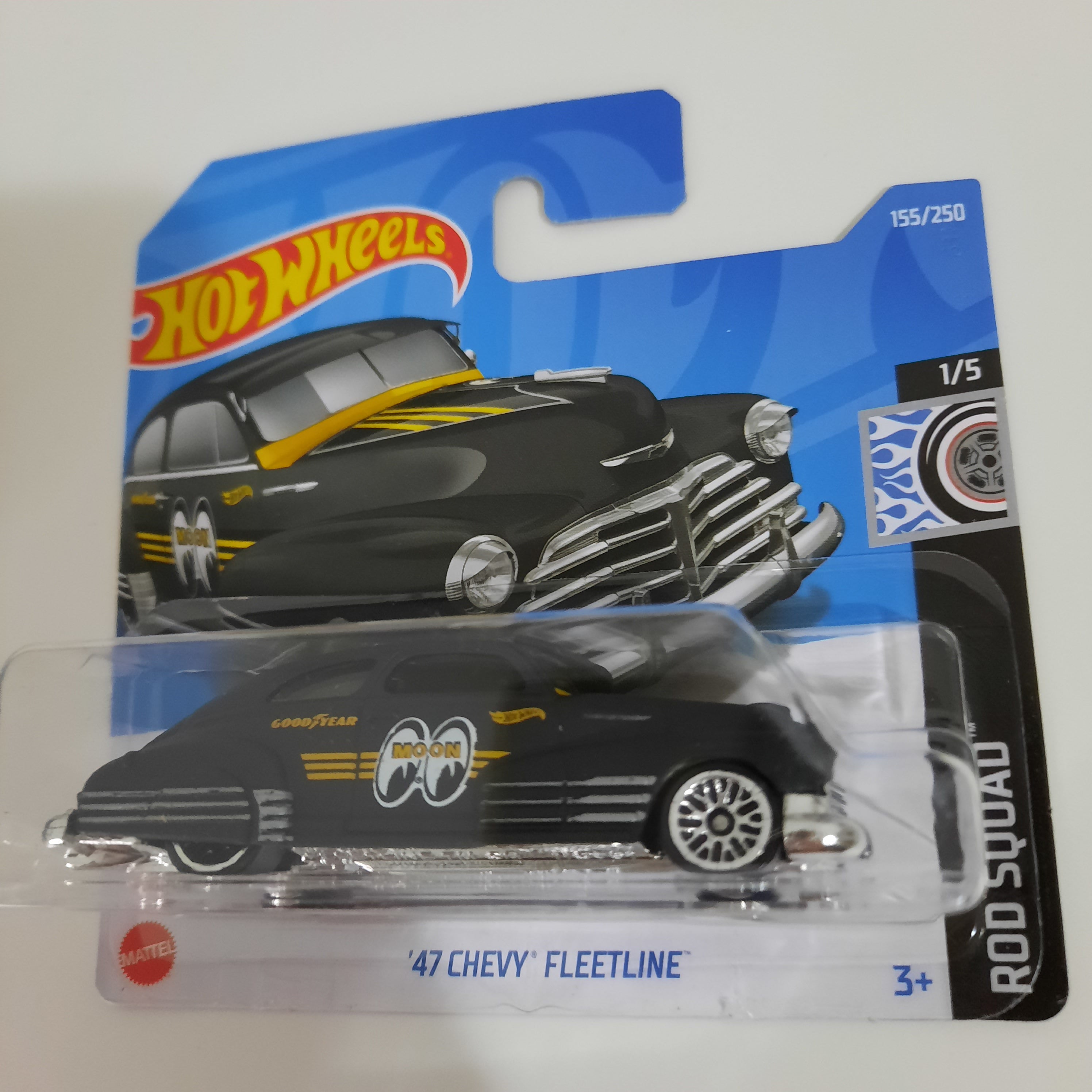 155/250 '47 Chevy Fleetline HW Rod Squad 1/5 Hot Wheels 2022