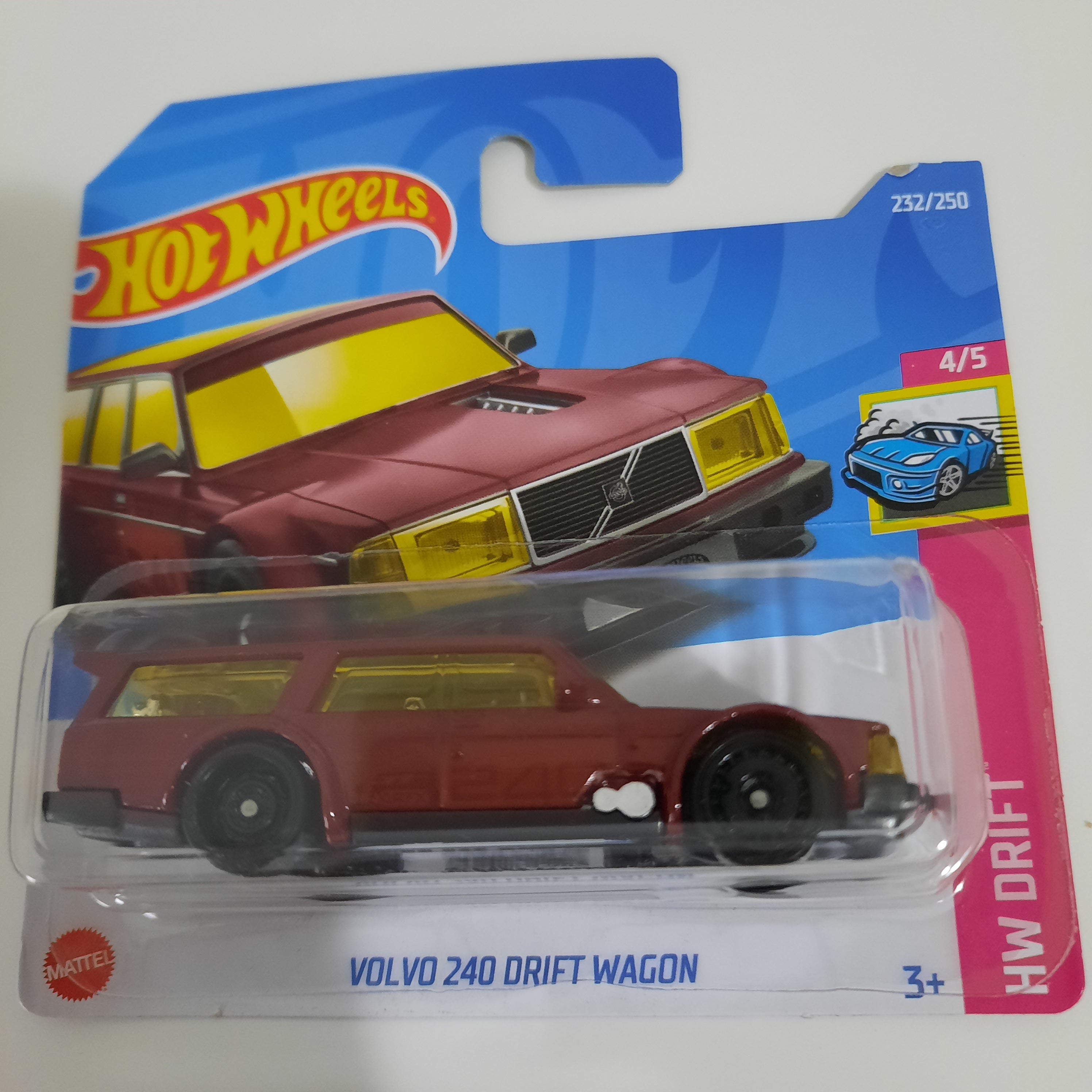 232/250 Volvo 240 Drift Wagon HW Drift 4/5 Hot Wheels 2022
