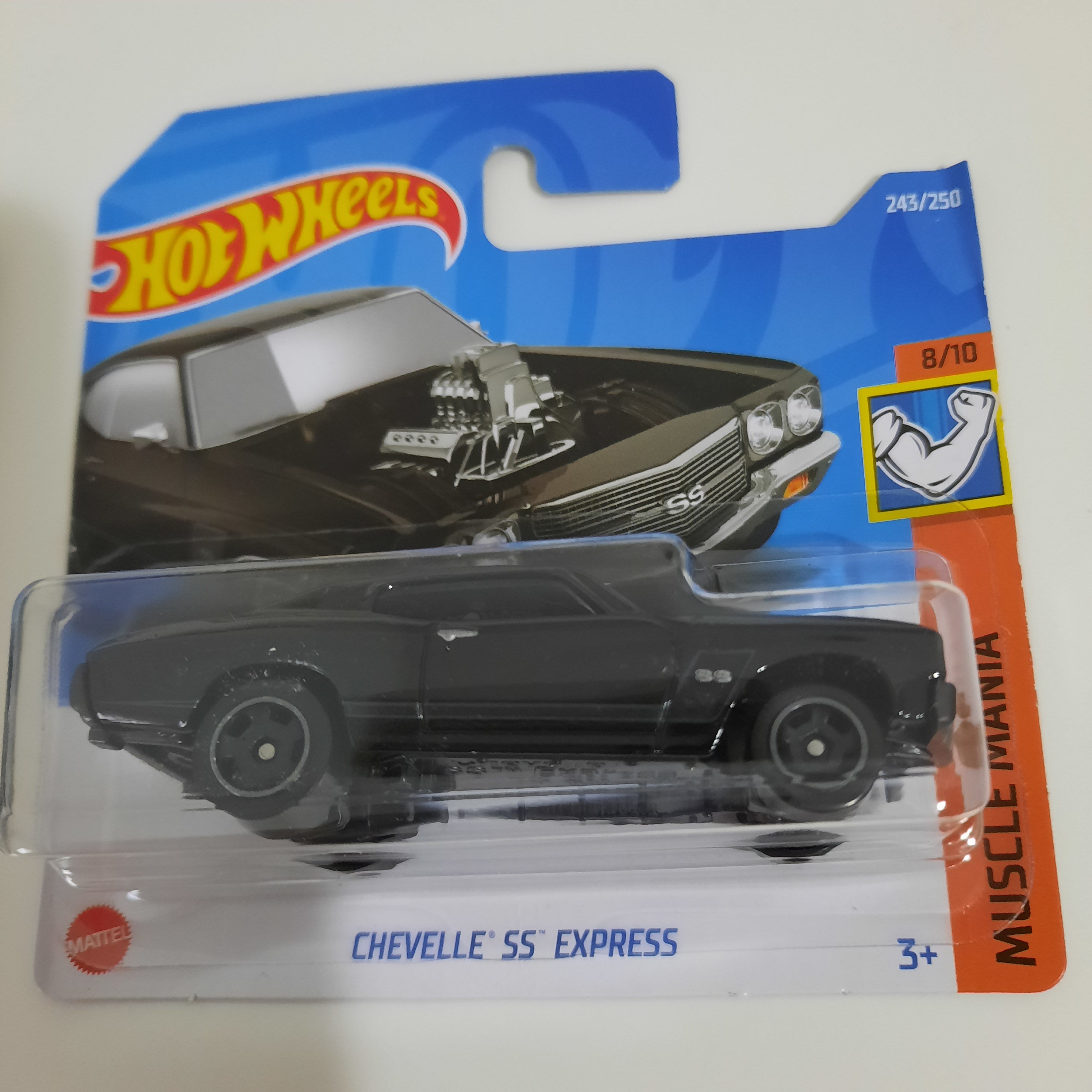 243/250 Chevelle SS Express HW Muscle Mania 8/10 Hot Wheels 2022