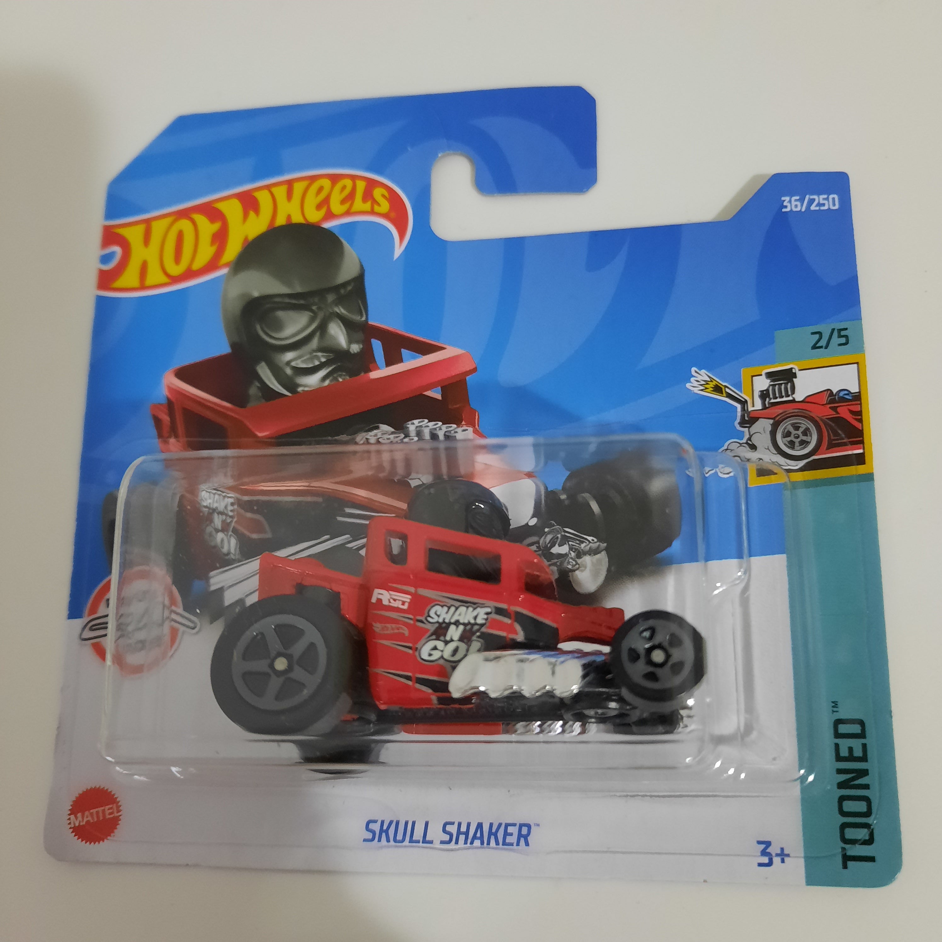 36/250 Skull Shaker HW Tooned 2/5 Hot Wheels 2022