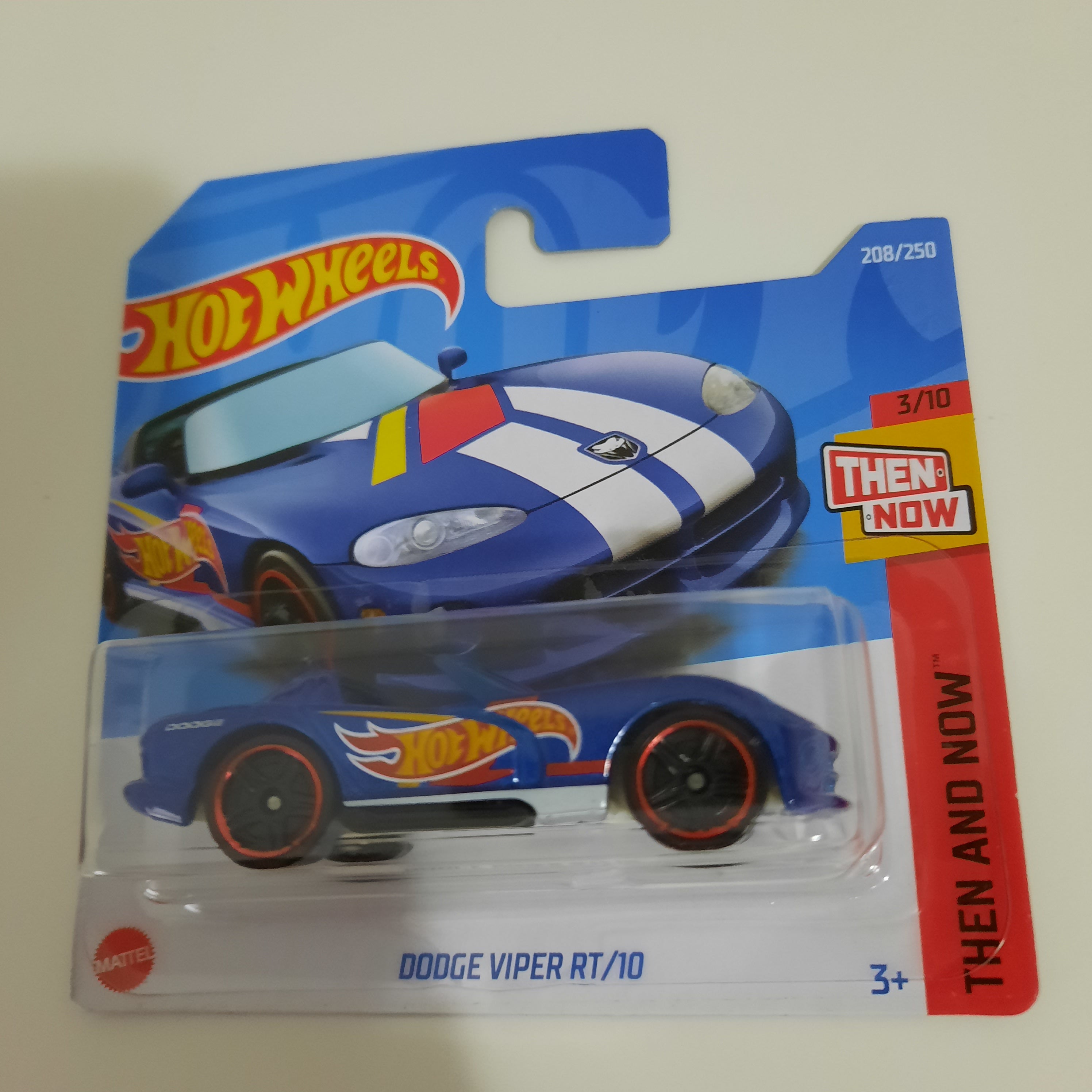 208/250 Dodge Viper RT/10 HW Then and Now 3/10 Hot Wheels 2022