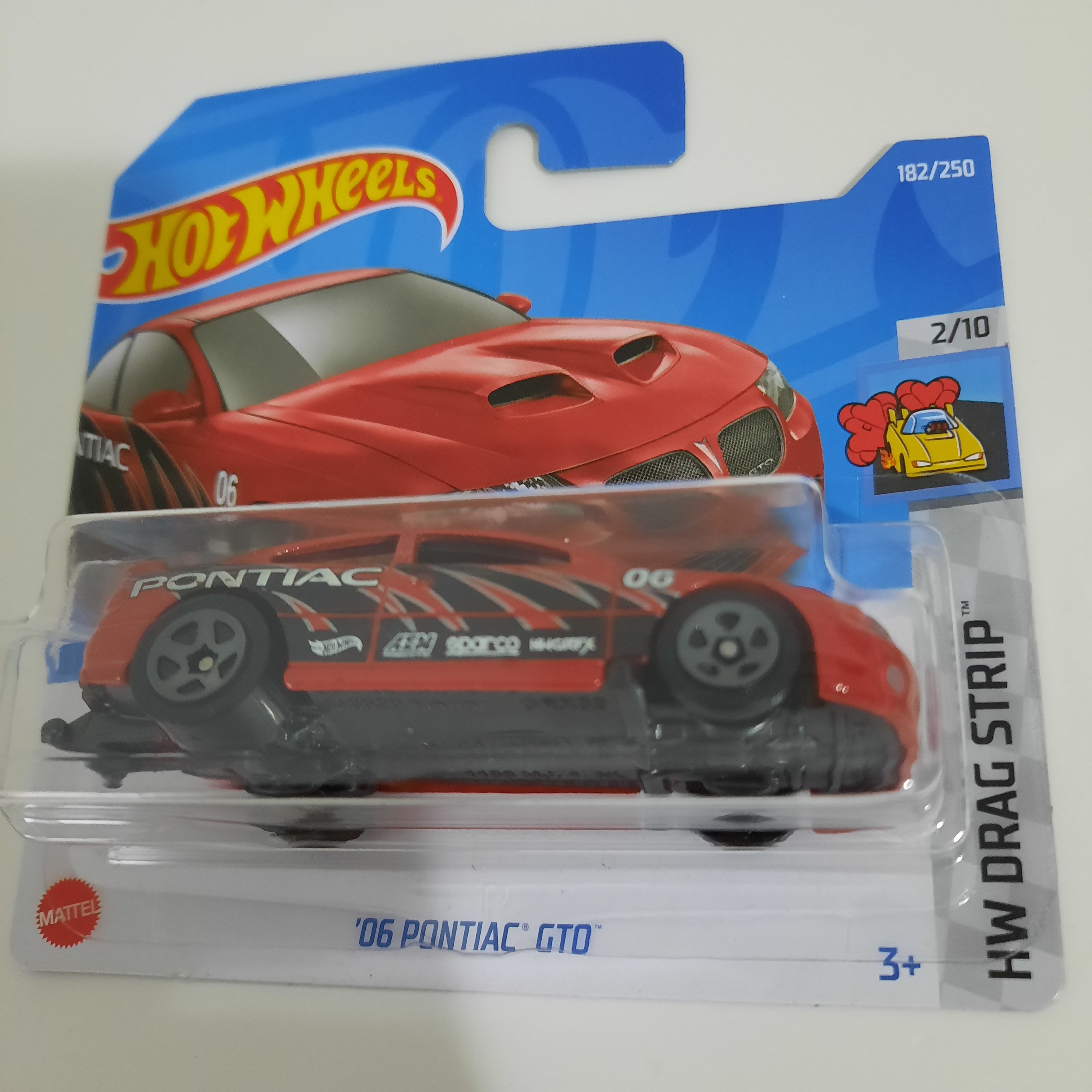 182/250 '06 Pontiac GT0 HW Drag Strip 2/10 Hot Wheels 2022
