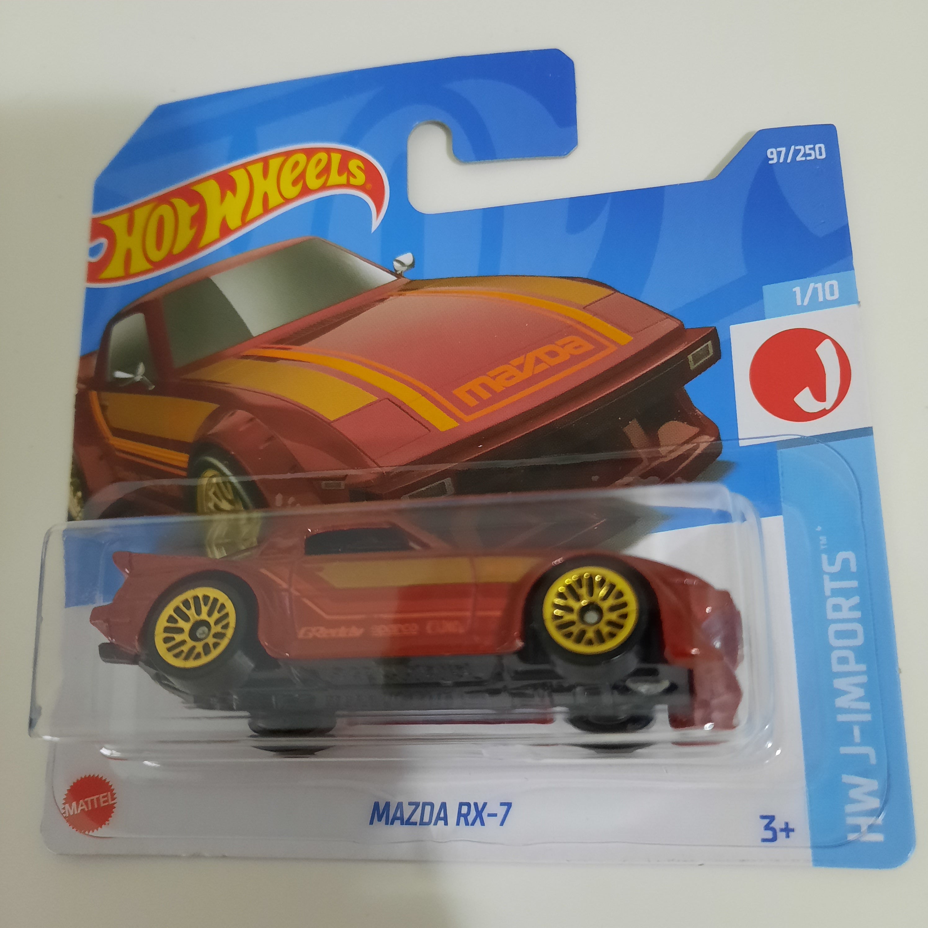 97/250 Mazda RX-7 HW J-Imports 1/10 Hot Wheels 2022