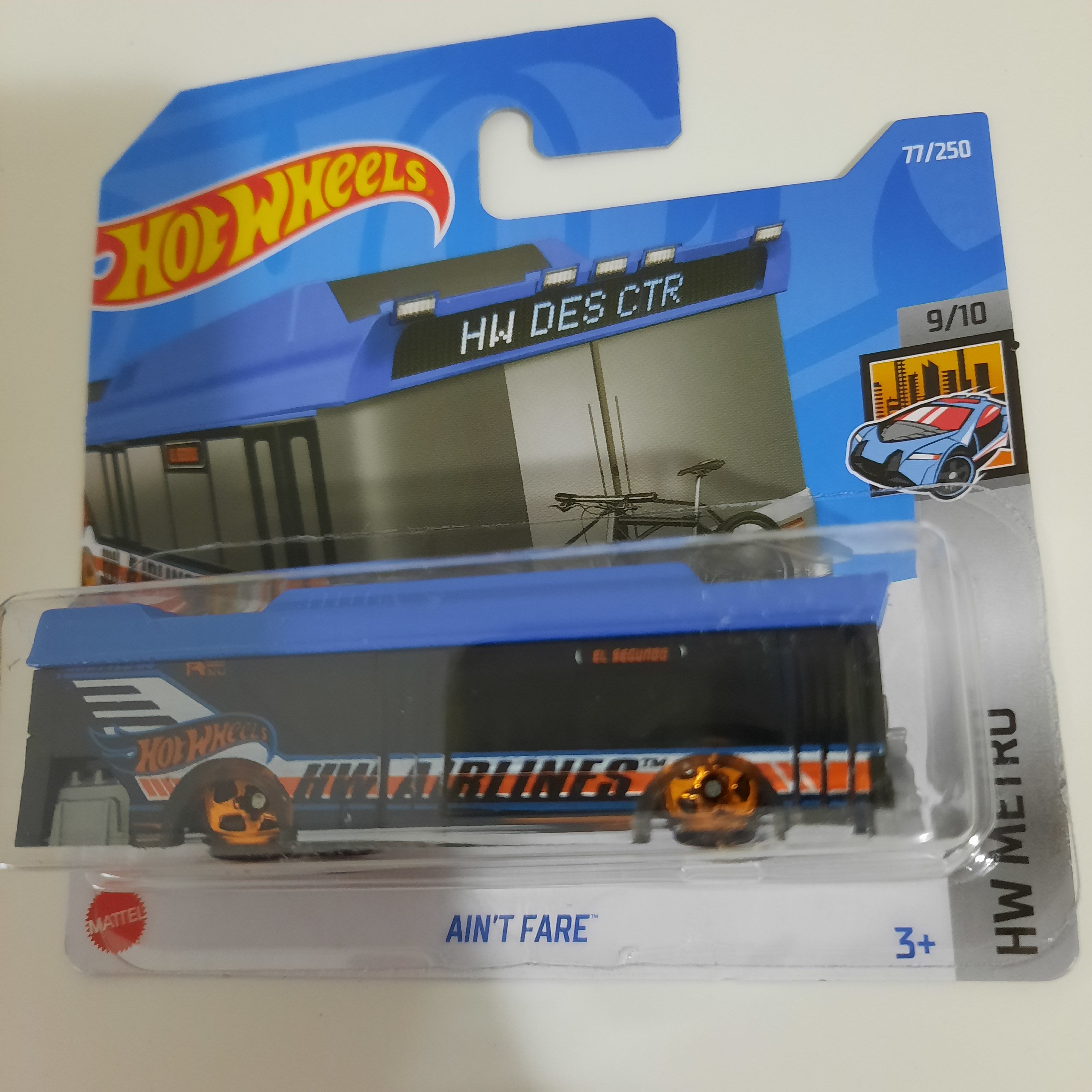 77/250 Ain't Fare HW Metro 9/10 Hot Wheels 2022