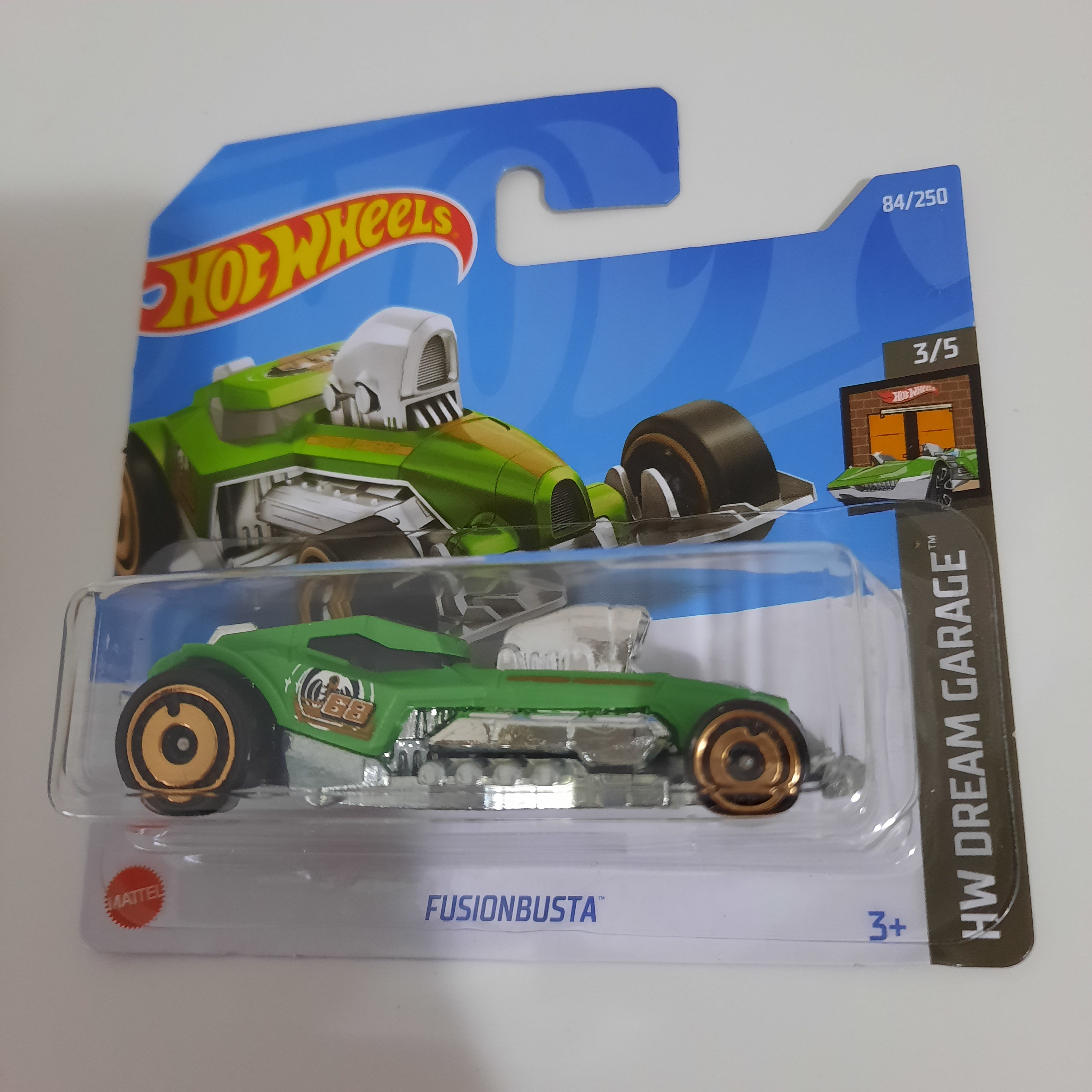84/250 Fusionbusta HW Dream Garage 3/5 Hot Wheels 2022