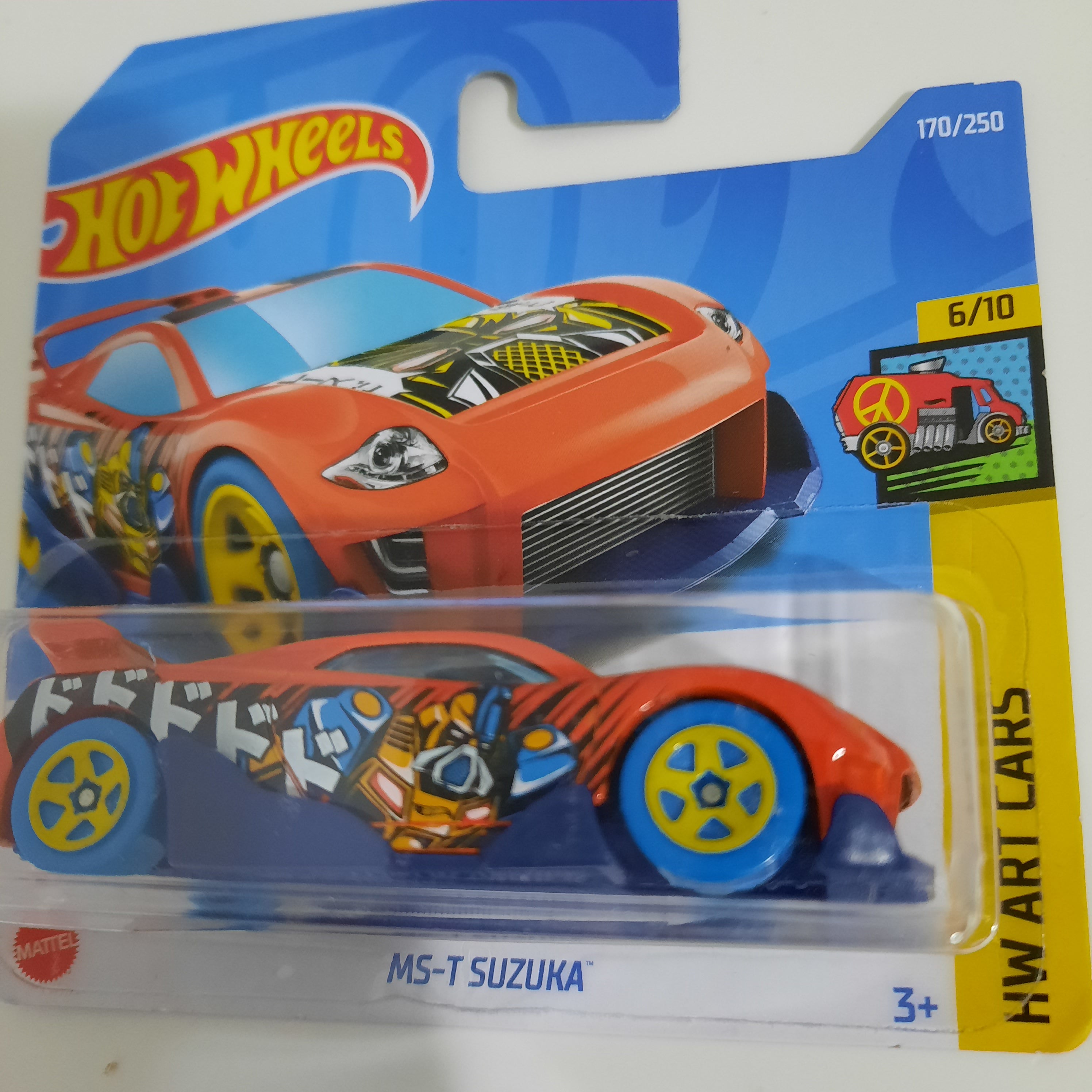 170/250 MS-T Suzuka HW Art Cars 6/10 Hot Wheels 2022