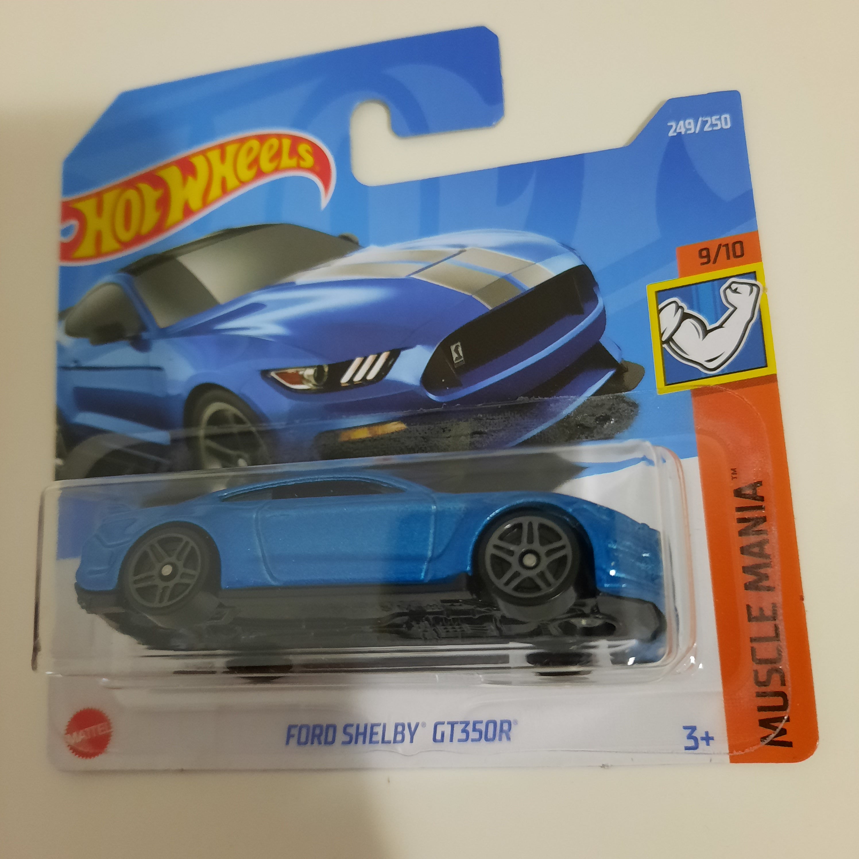 249/250 Ford Shelby GT350R HW Muscle Mania 9/10 Hot Wheels 2022