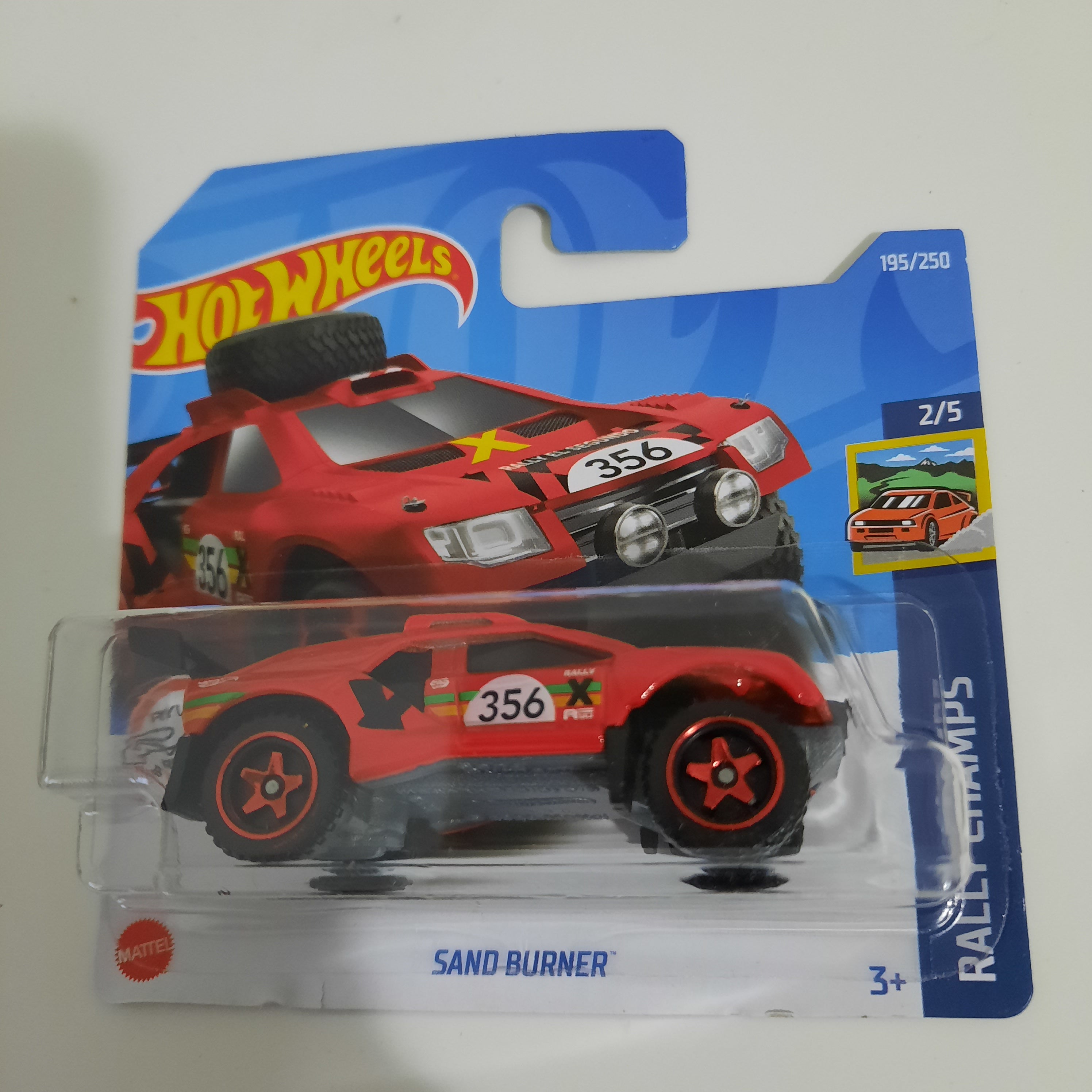 195/250 Sand Burner HW Rally Champs 2/5 Hot Wheels 2022