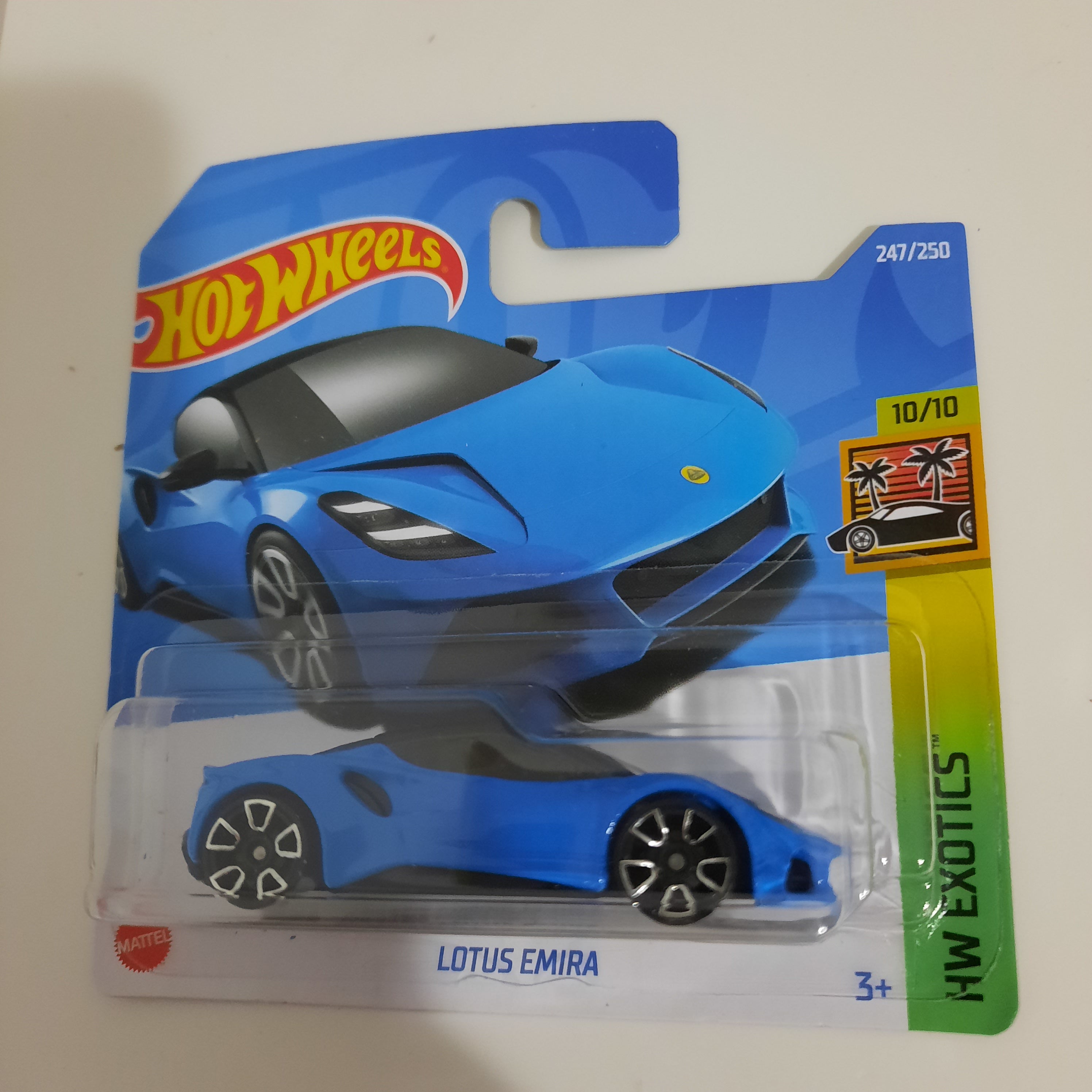 247/250 Lotus Emira HW Exotics 10/10 Hot Wheels 2022