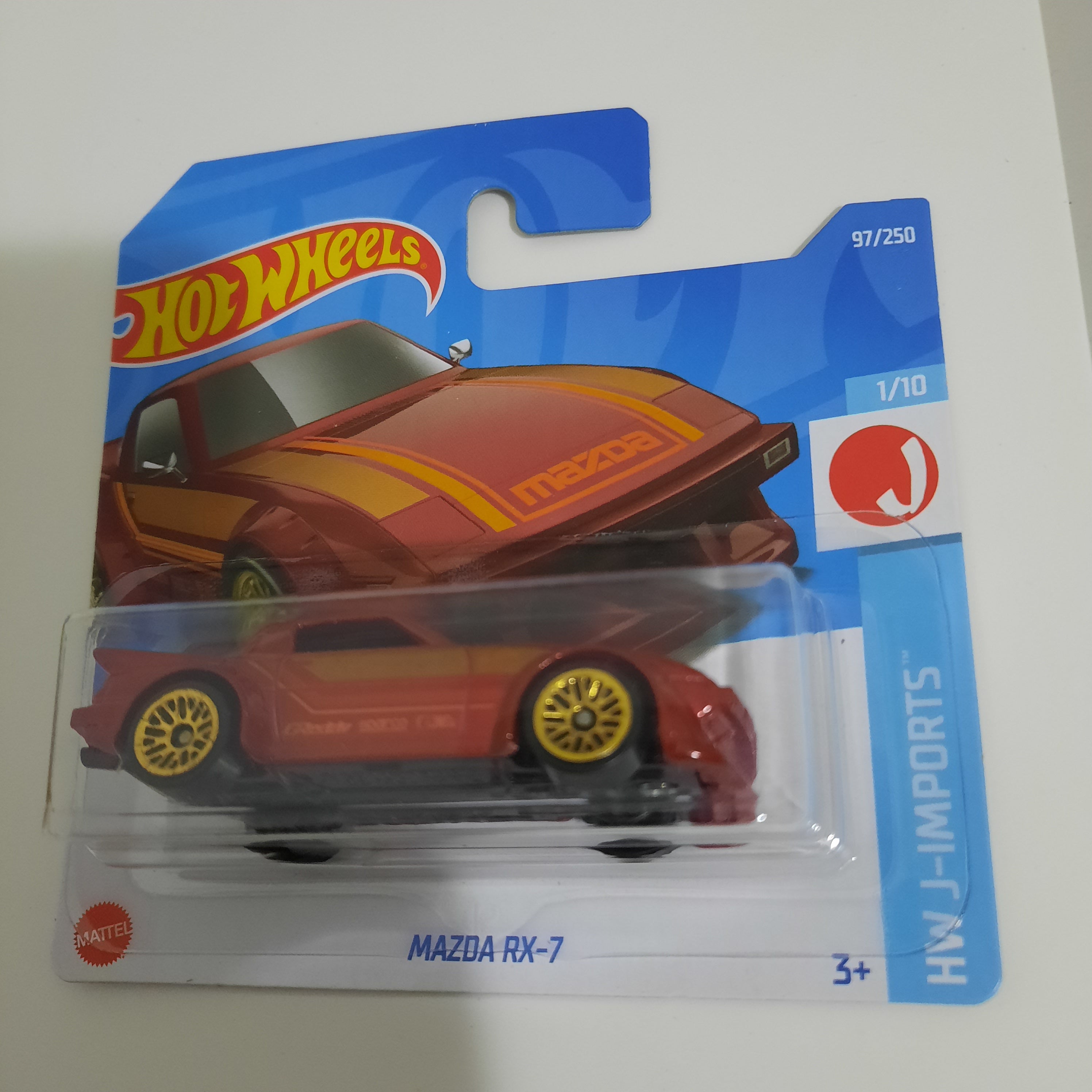 97/250 Mazda RX-7 HW J-Imports 1/10 Hot Wheels 2022