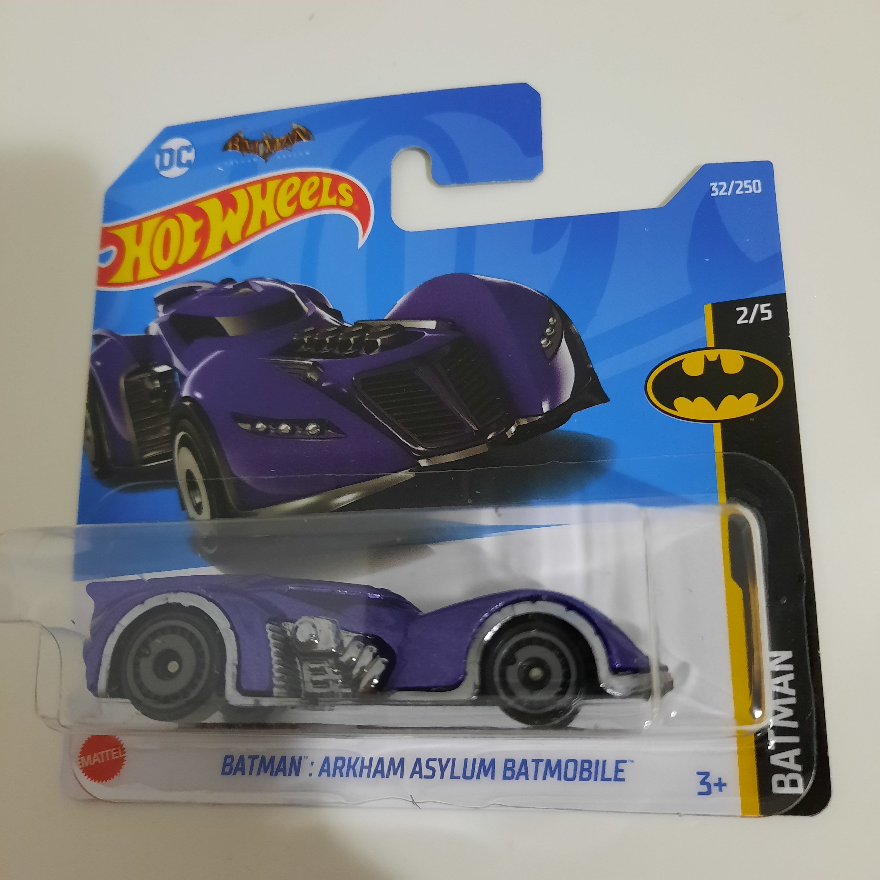 32/250 Batman: Arkham Asylum Batmobile HW Batman 2/5 Hot Wheels 2022