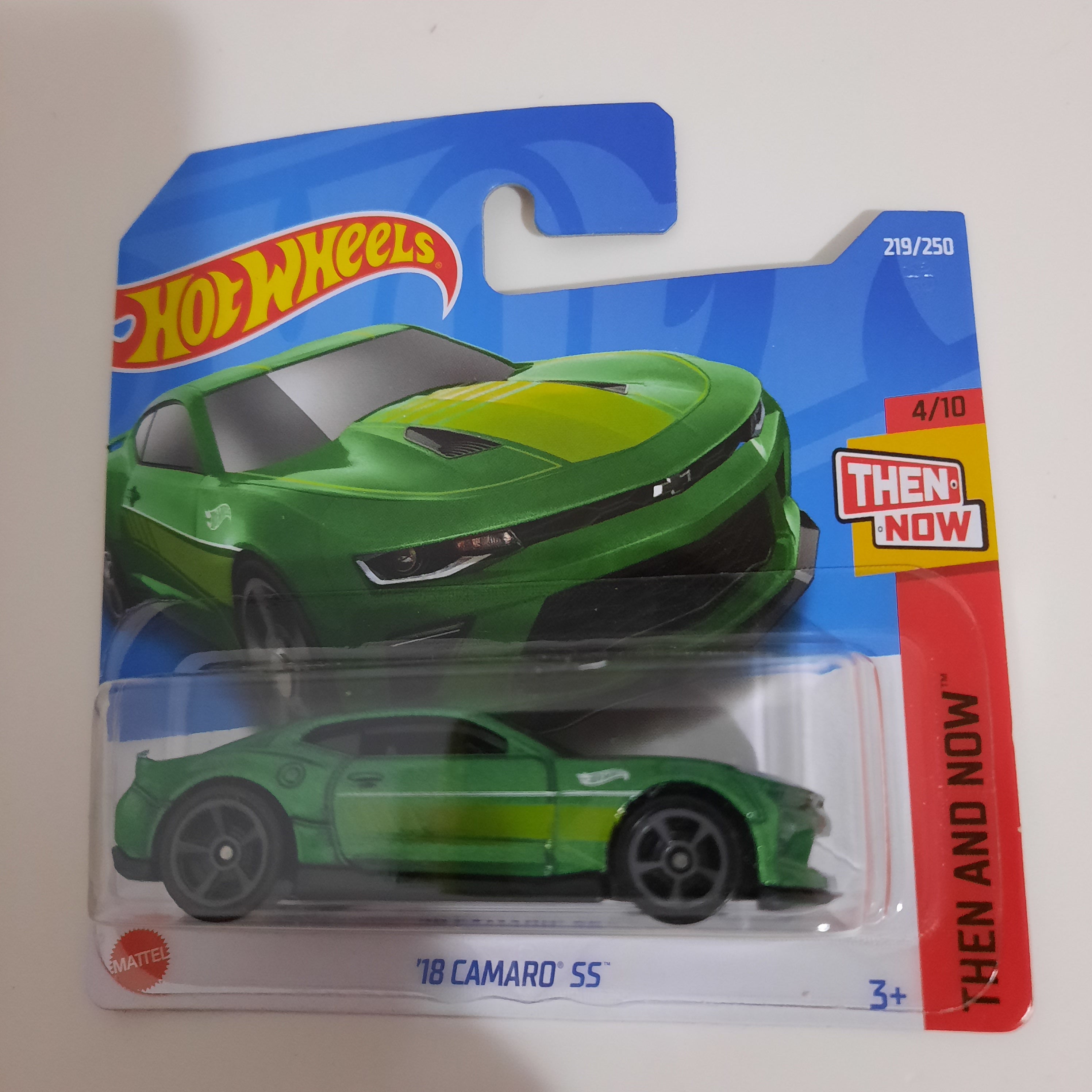 219/250 '18 Camaro SS HW Then and Now 4/10 Hot Wheels 2022