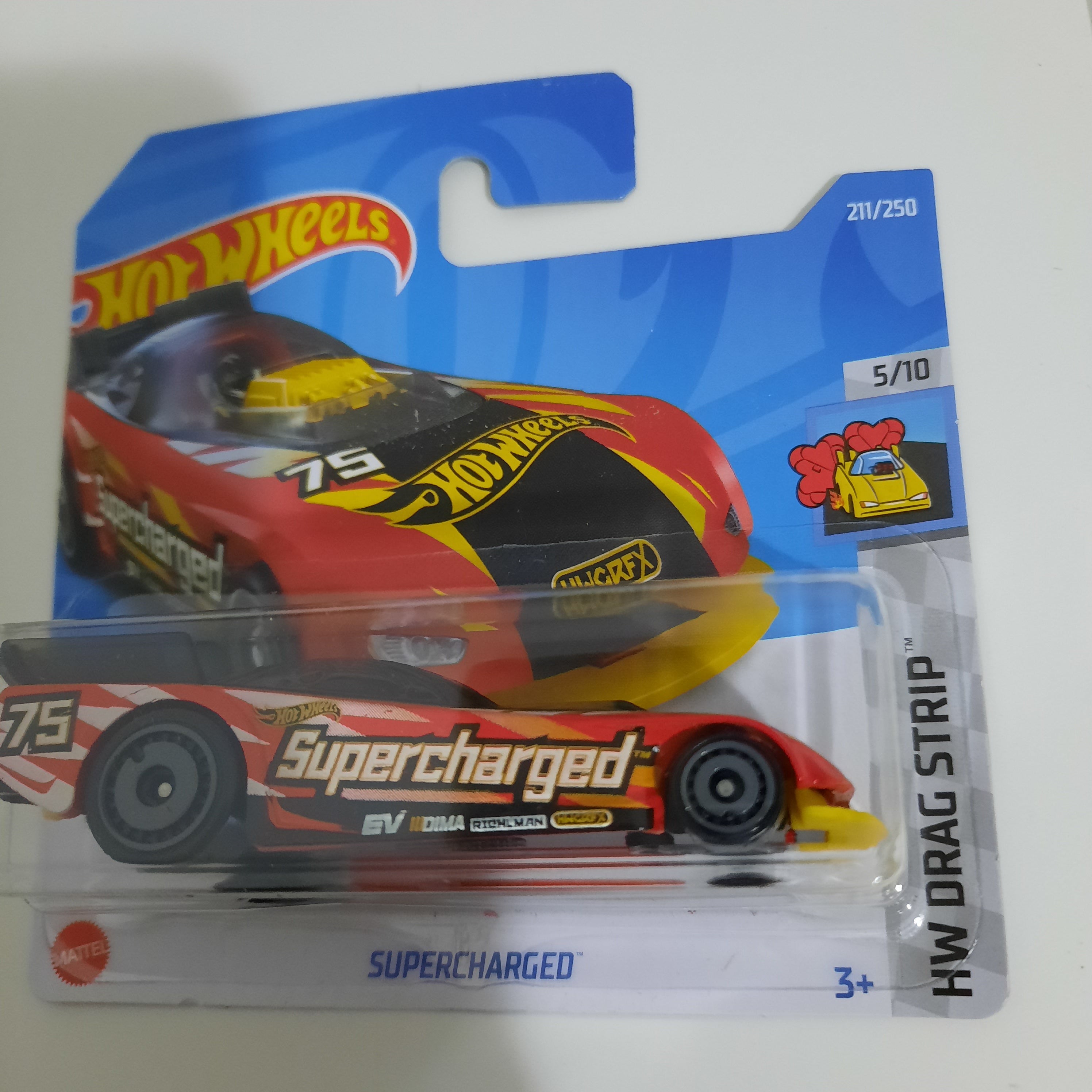 211/250 Supercharged HW Drag Strip 5/10 Hot Wheels 2022