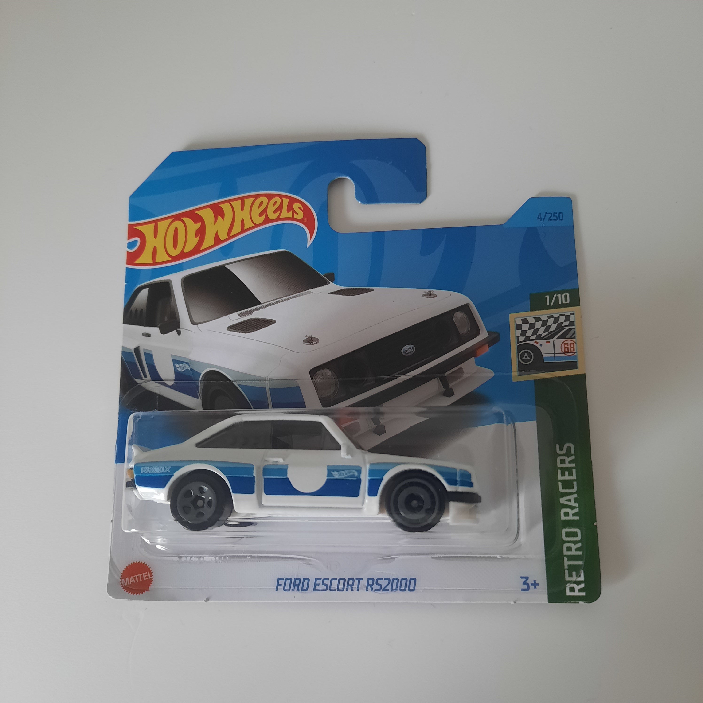 4/250 Ford Escort RS2000 HW Retro Racers 1/10 Hot Wheels 2023
