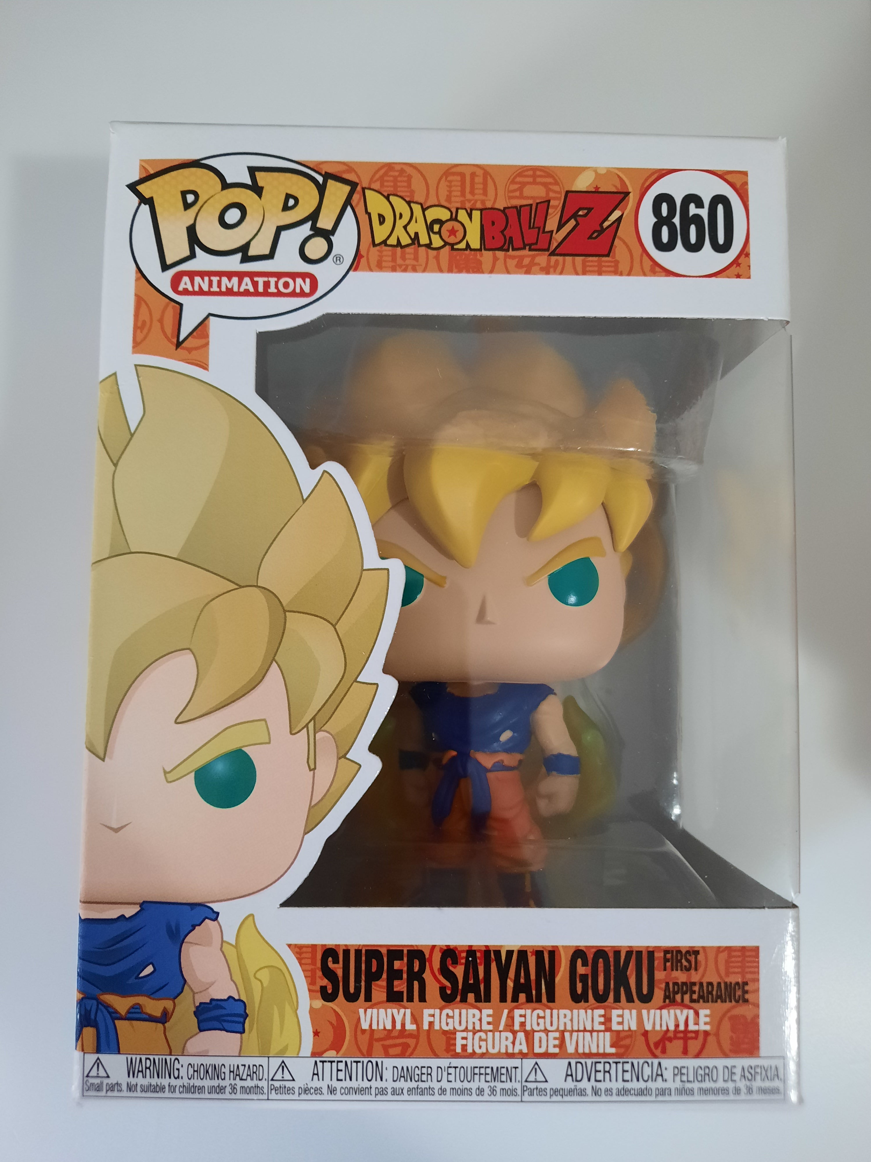 Funko Pop Super Sayan Goku with Appearance 860 - Dragonball Z