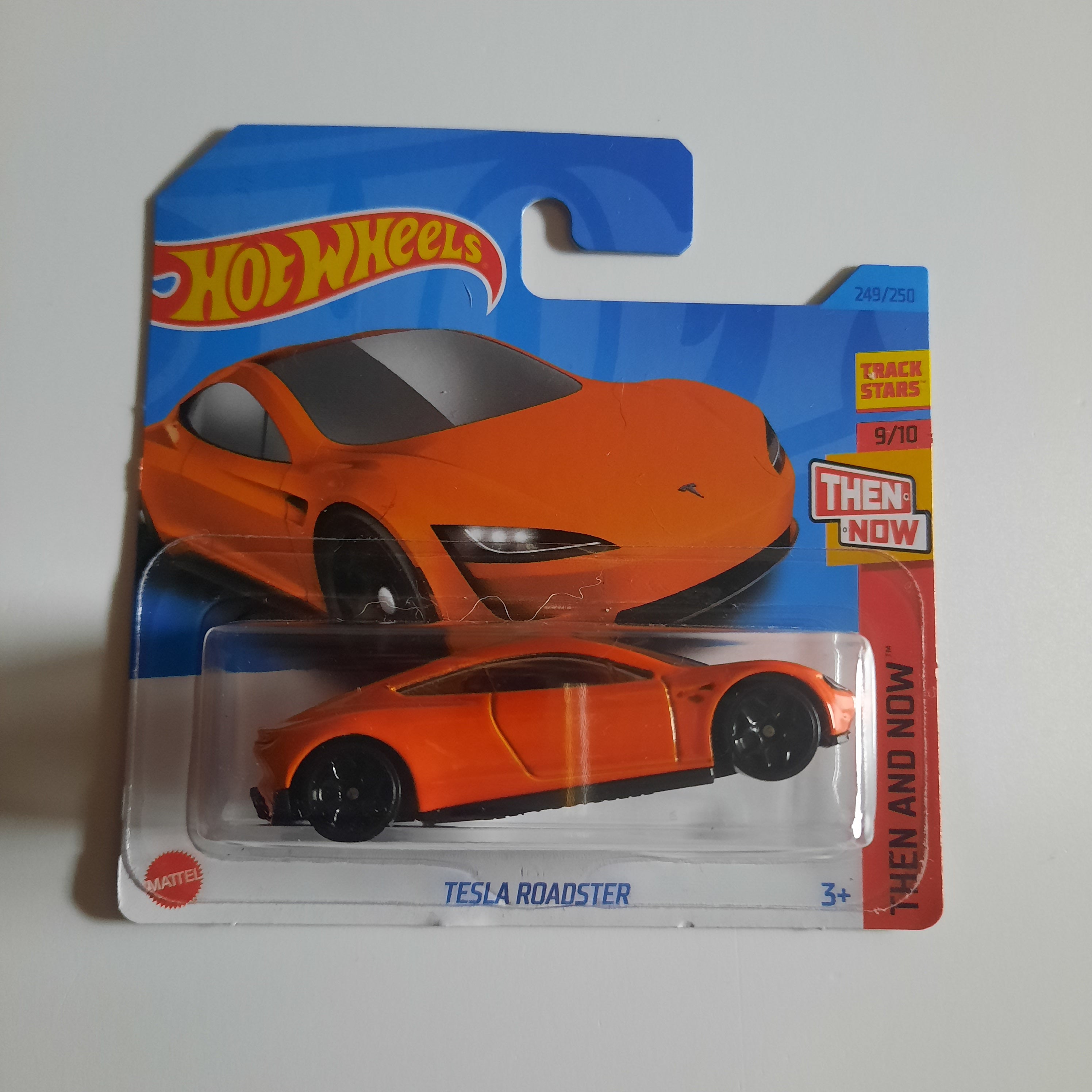 249/250 Tesla Roadster HW Then and Now 9/10 Hot Wheels 2023
