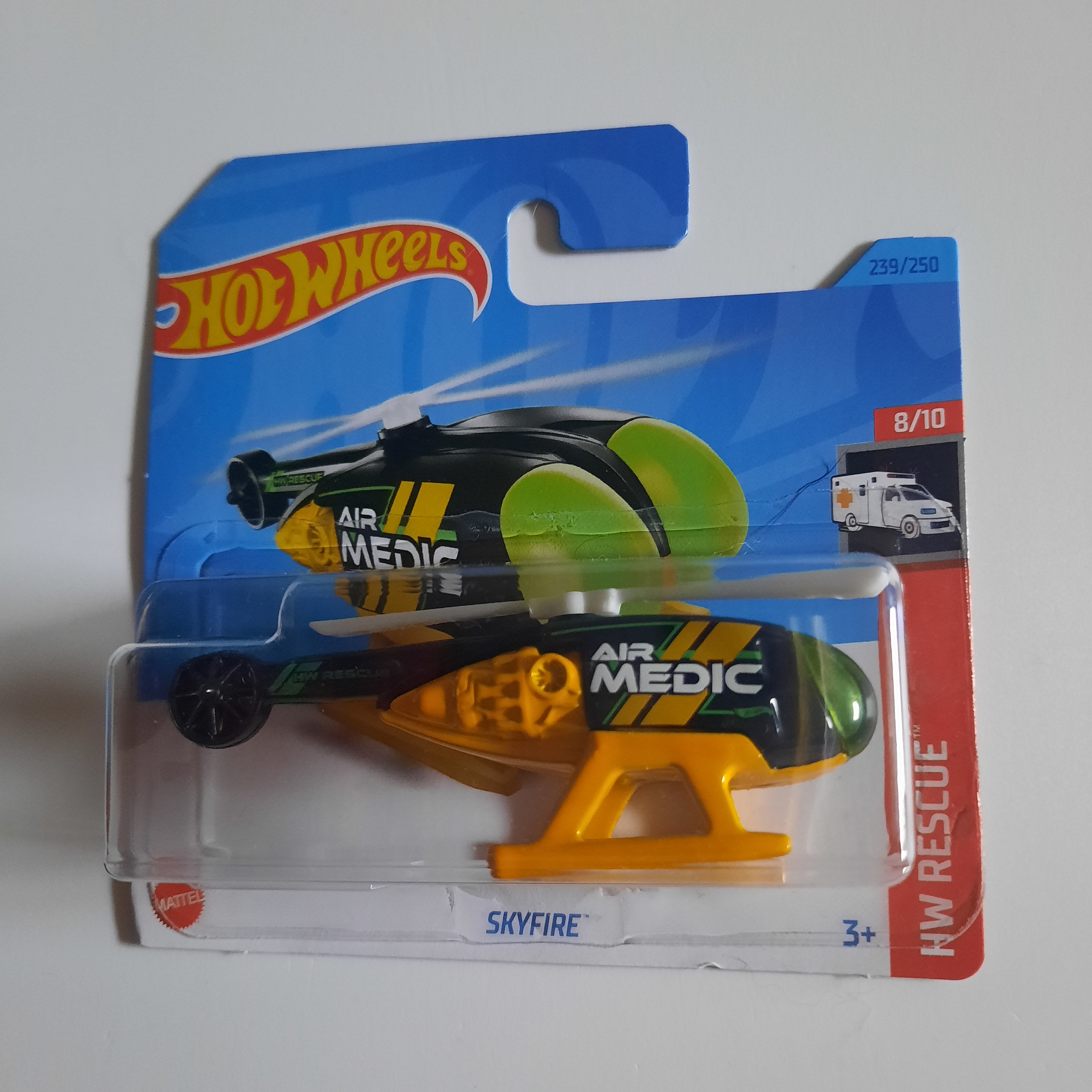 239/250 Skyfire HW Rescue 8/10 Hot Wheels 2023