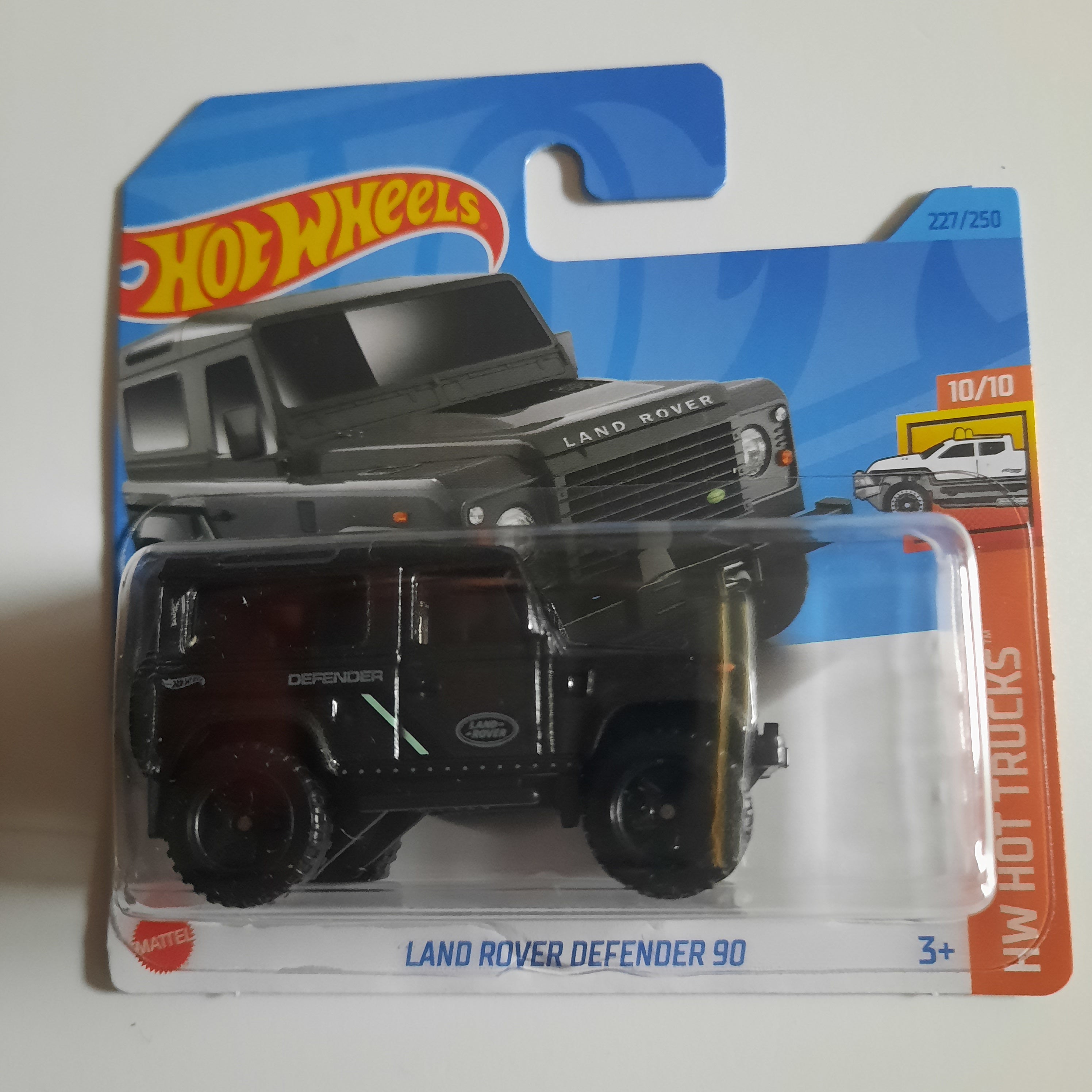 227/250 Land Rover Defender 90 HW Hot Trucks 10/10 Hot Wheels 2023