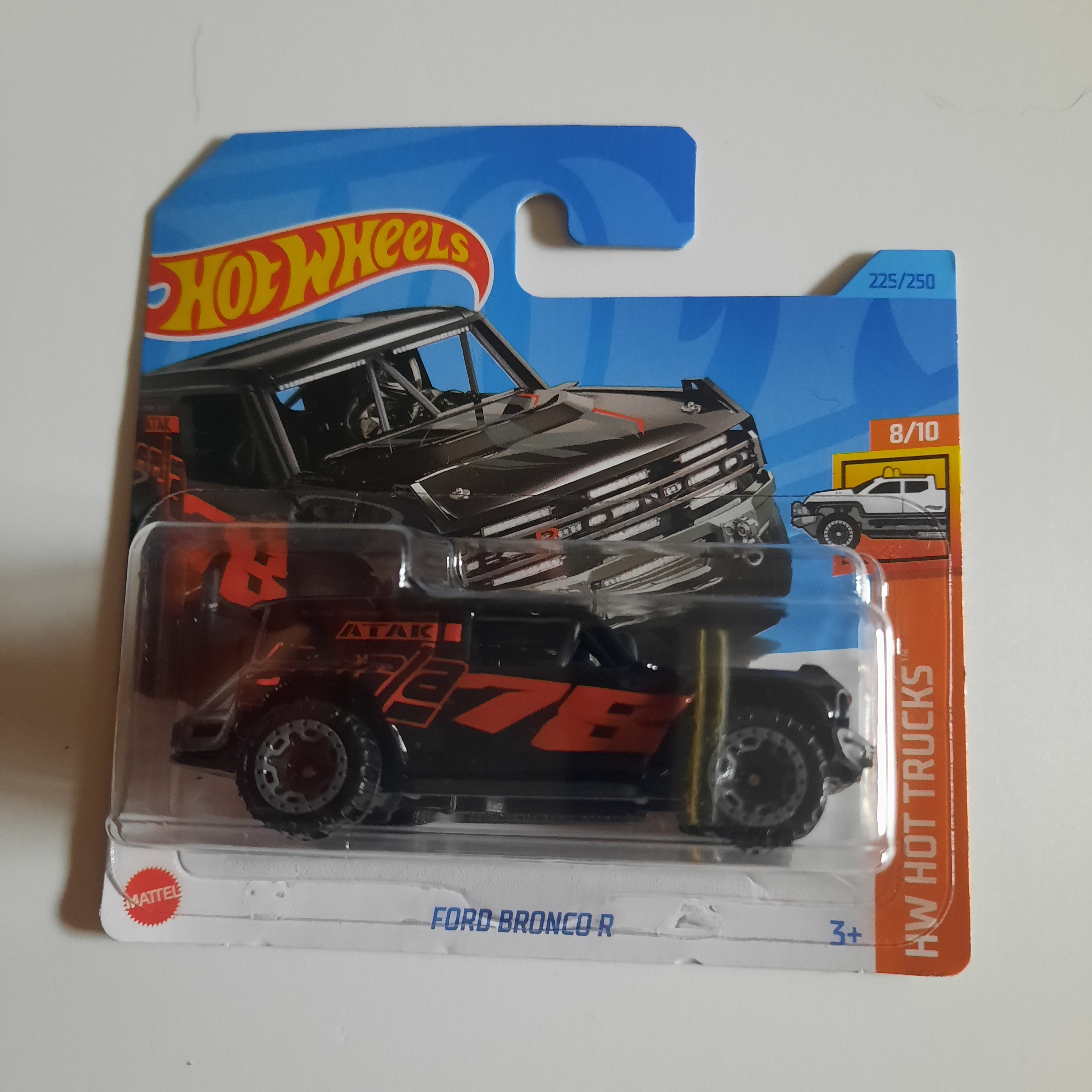 225/250 Ford Bronco R HW Hot Trucks 8/10 Hot Wheels 2023