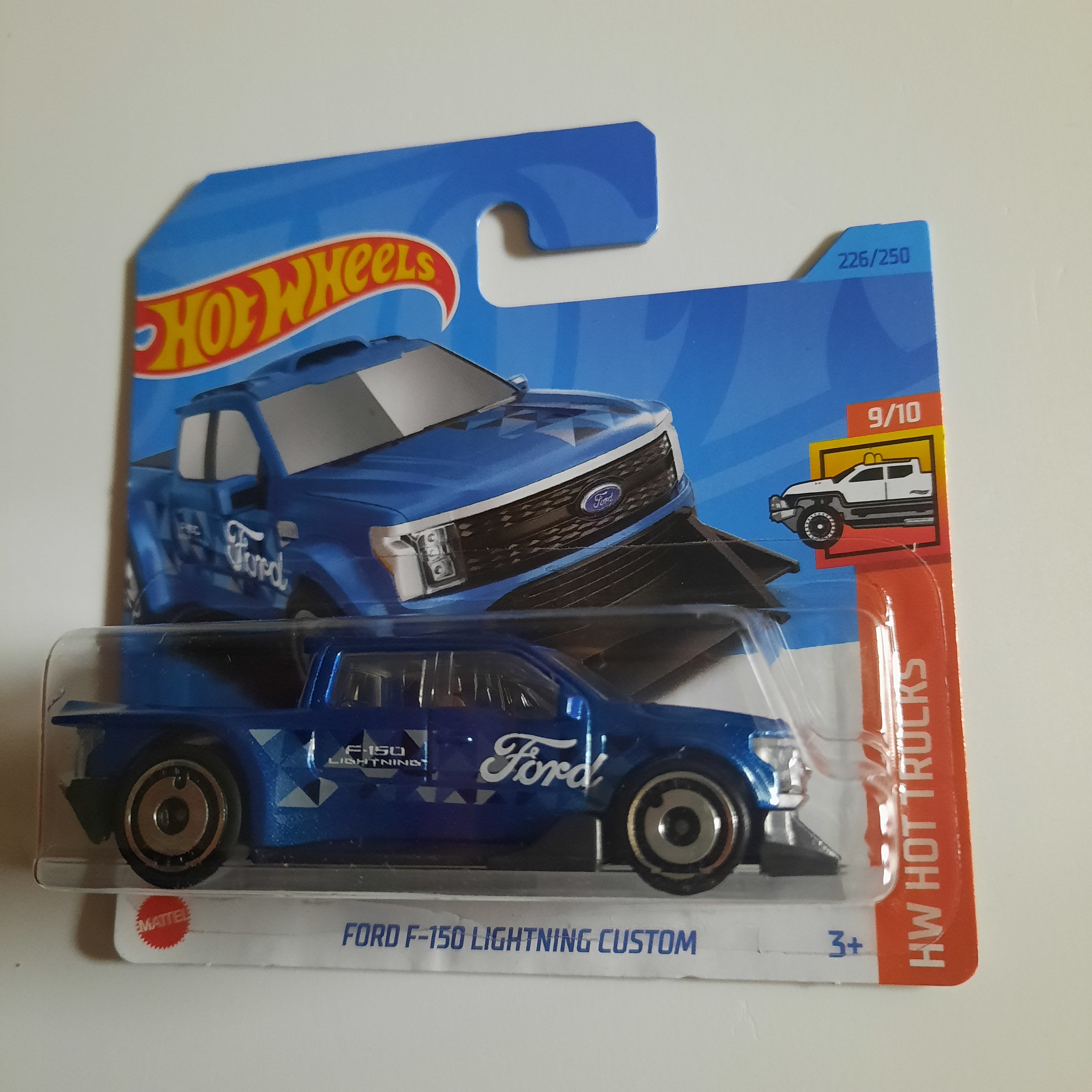 226/250 Ford F-150 Lightning Custom HW Hot Trucks 9/10 Hot Wheels 2023