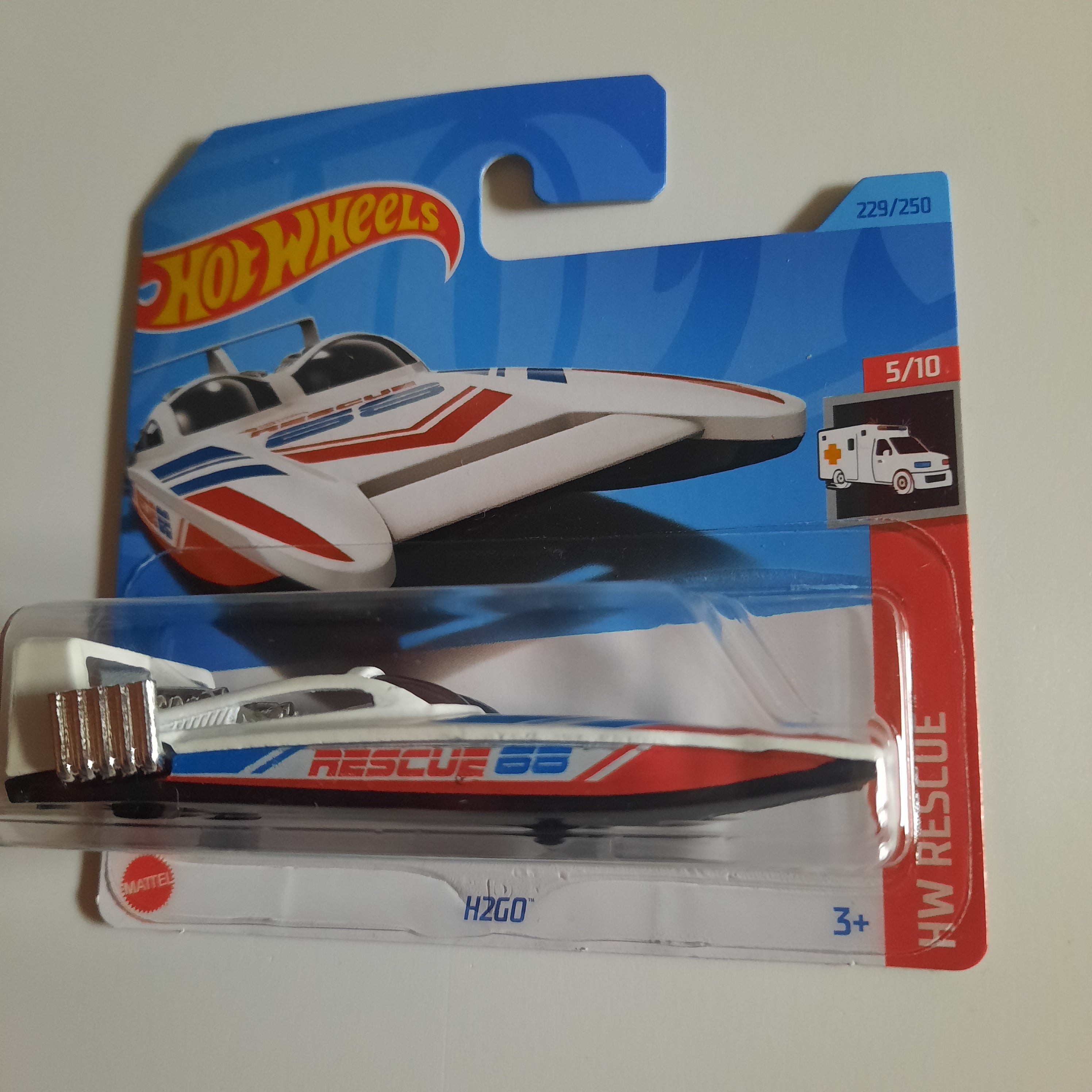 229/250 H2GO HW Rescue 5/10 Hot Wheels 2023