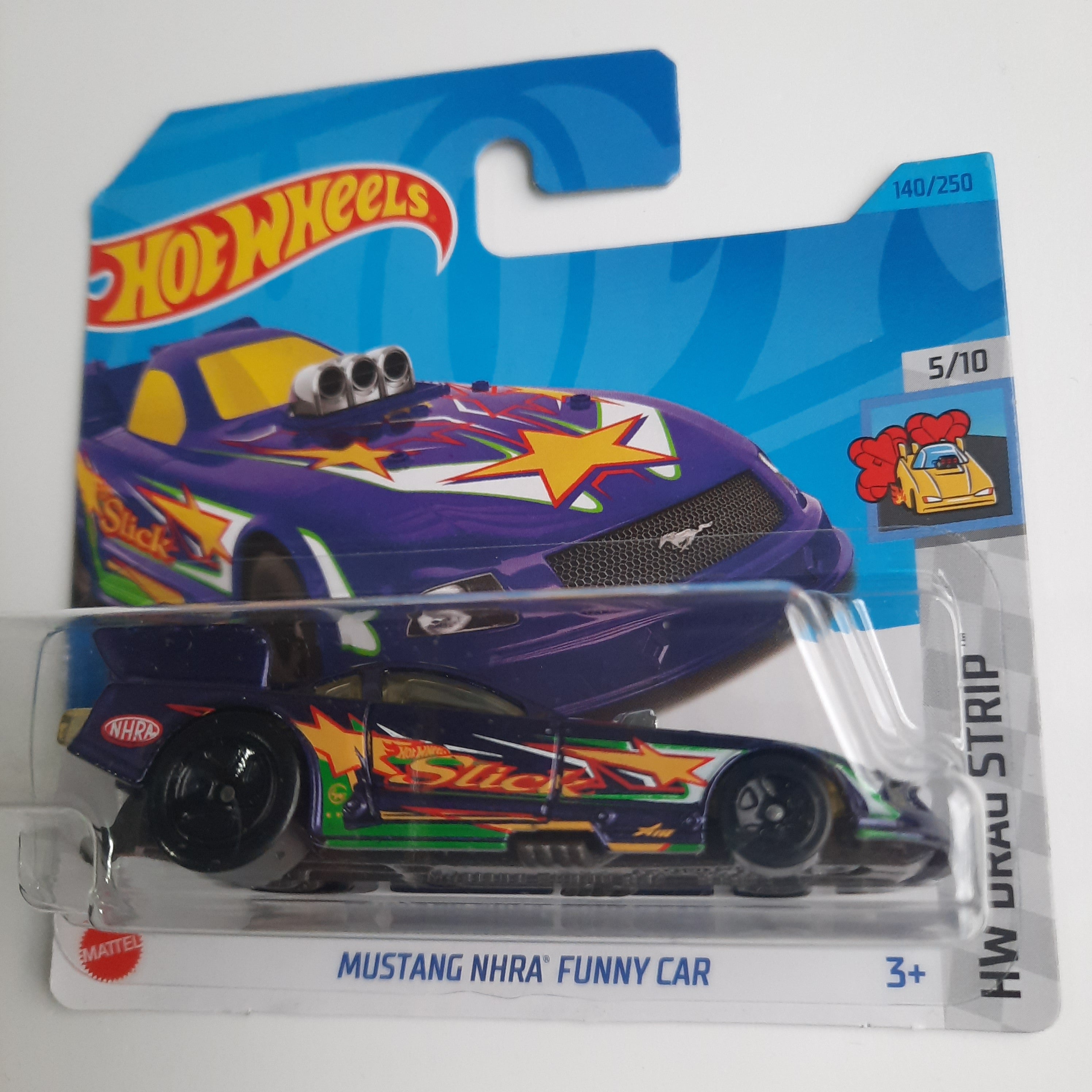 140/250 Mustang NHRA Funny Car HW Drag Strip 5/10 Hot Wheels 2023