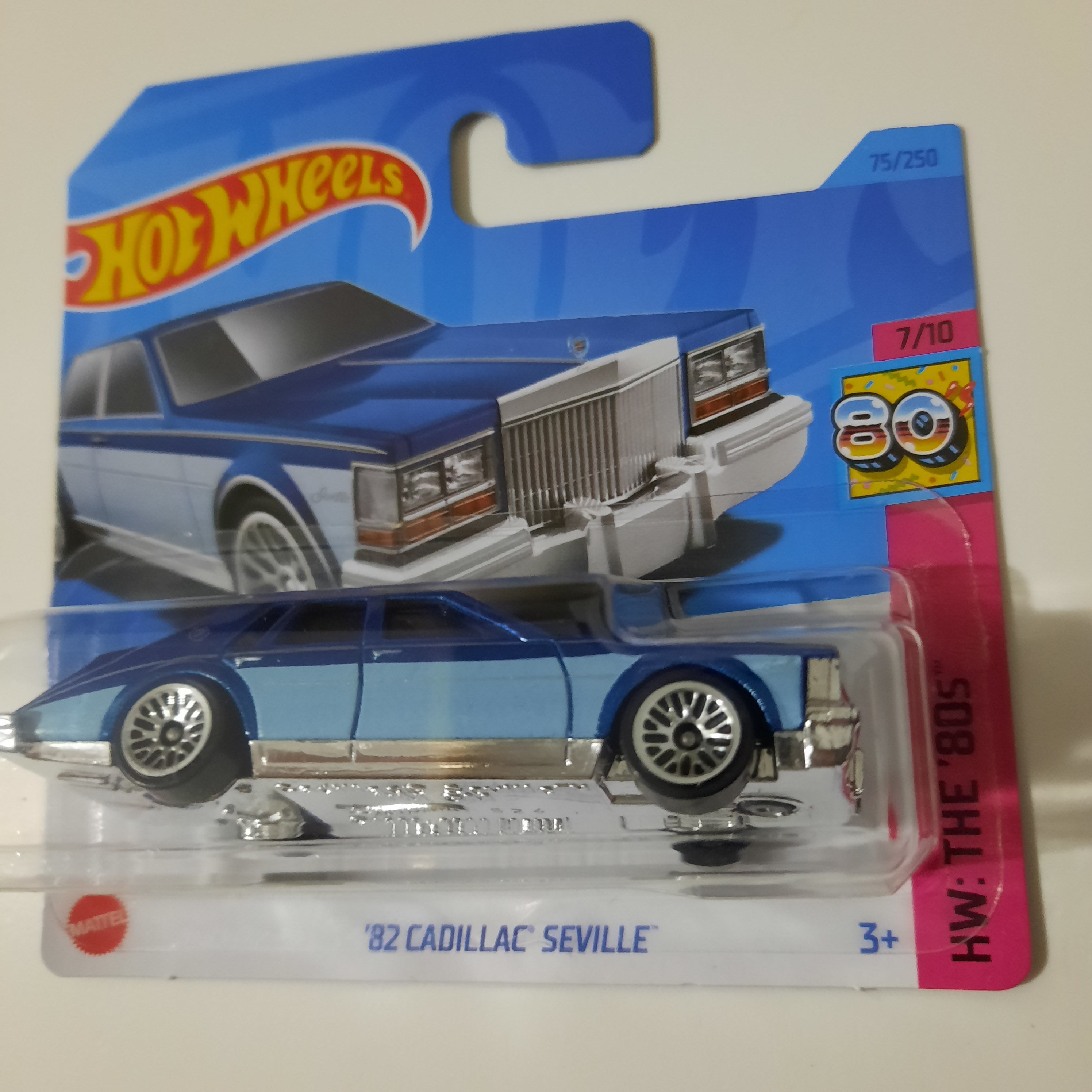 75/250 '82 Cadillac Seville HW: The '80s 7/10 Hot Wheels 2023