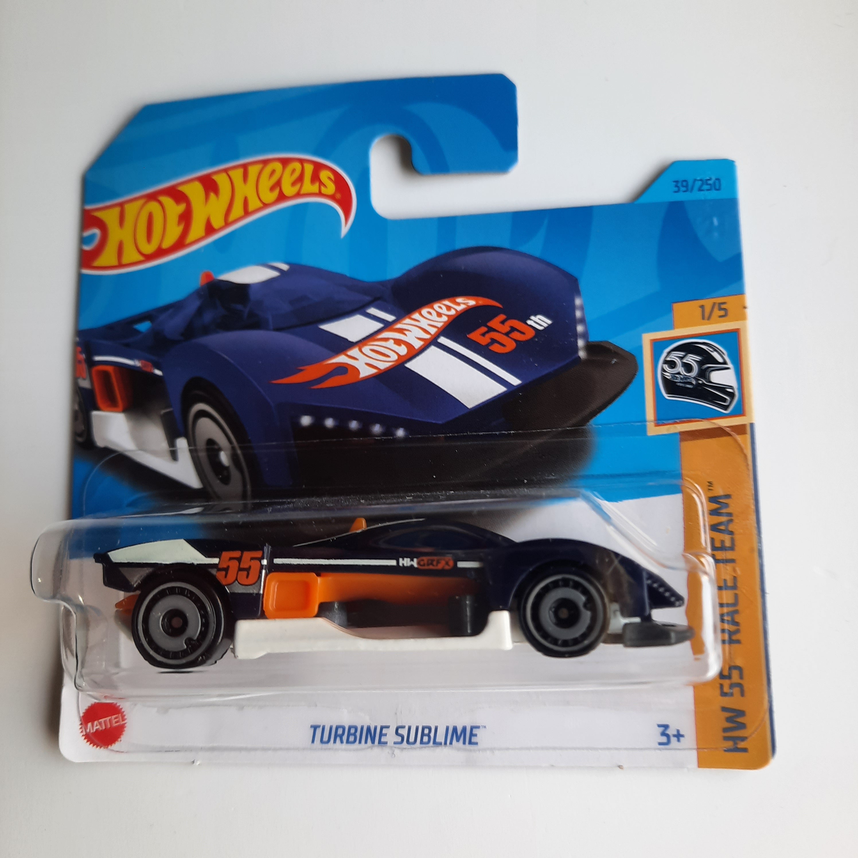 39/250 Turbine Sublime HW 55 Race Team 1/5 Hot Wheels 2023
