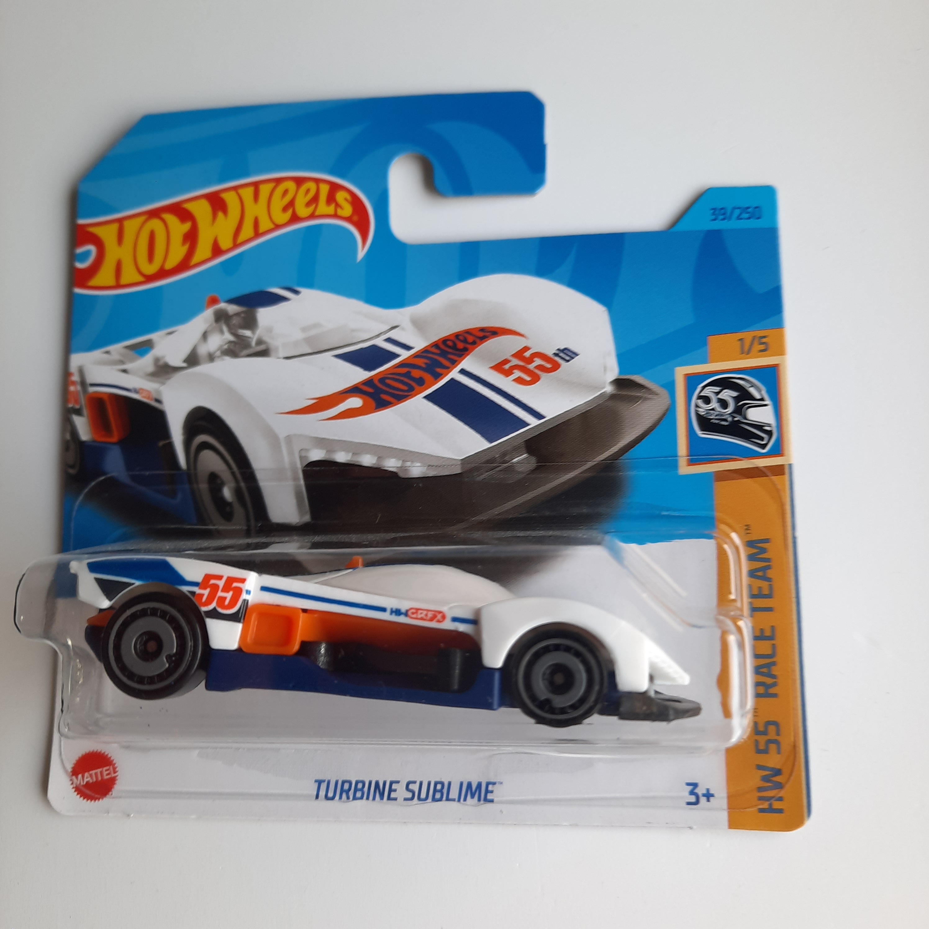 39/250 Turbine Sublime (Col.2) HW 55 Race Team 1/5 Hot Wheels 2023
