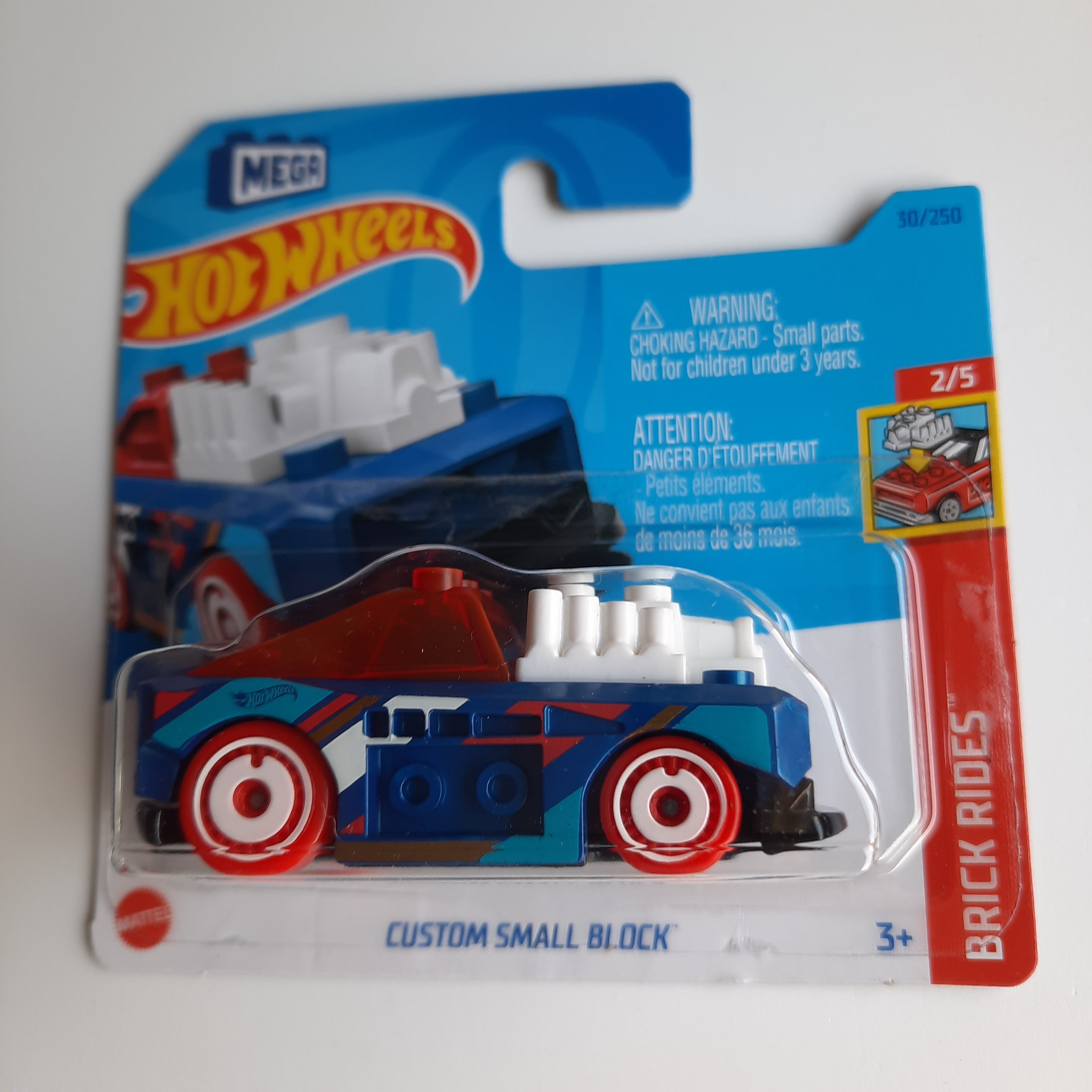 30/250 Custom Small Block HW Brick Rides 2/5 Hot Wheels 2023