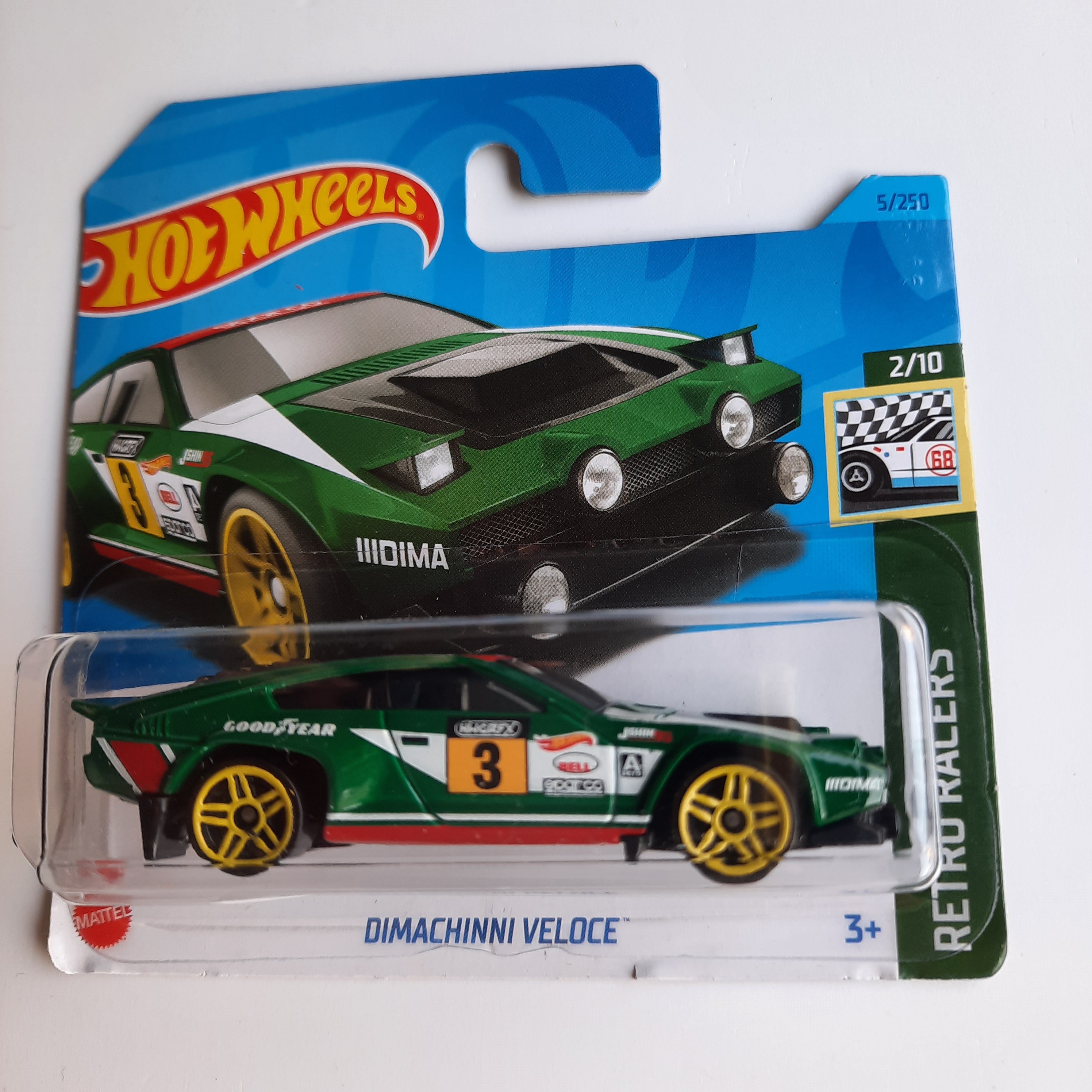 5/250 Dimachinni Veloce HW Retro Racers 2/10 Hot Wheels 2023