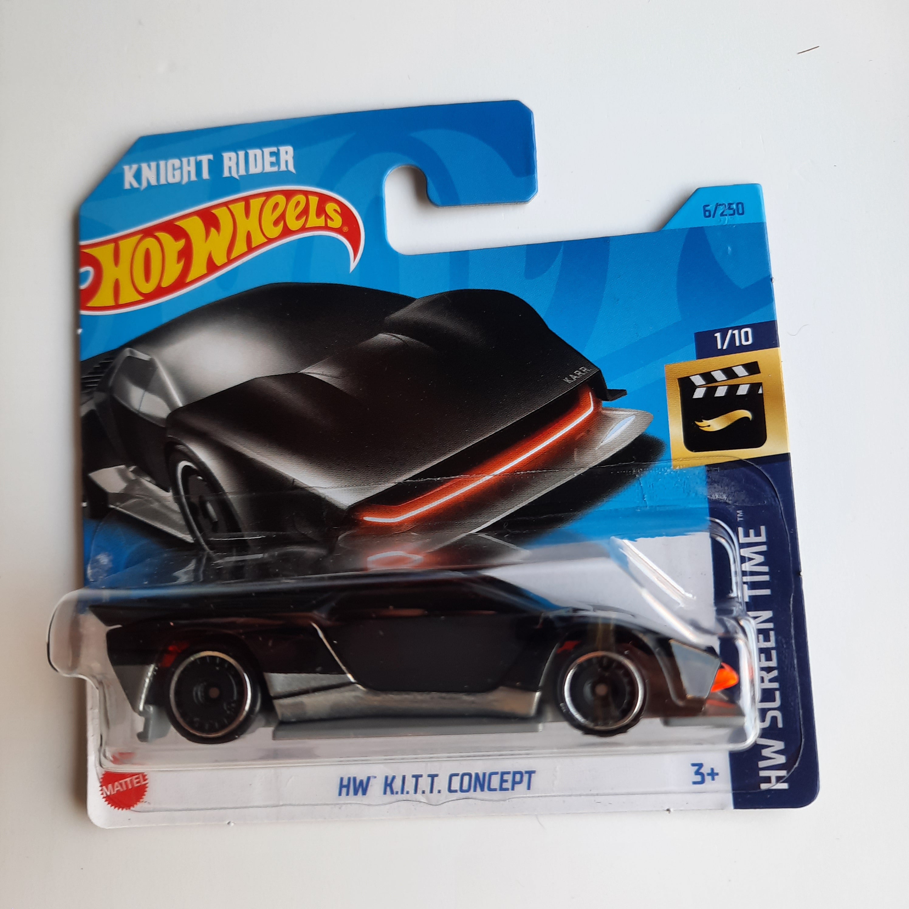 6/250 HW K.I.T.T. Concept HW Screen Time 1/10 Hot Wheels 2023