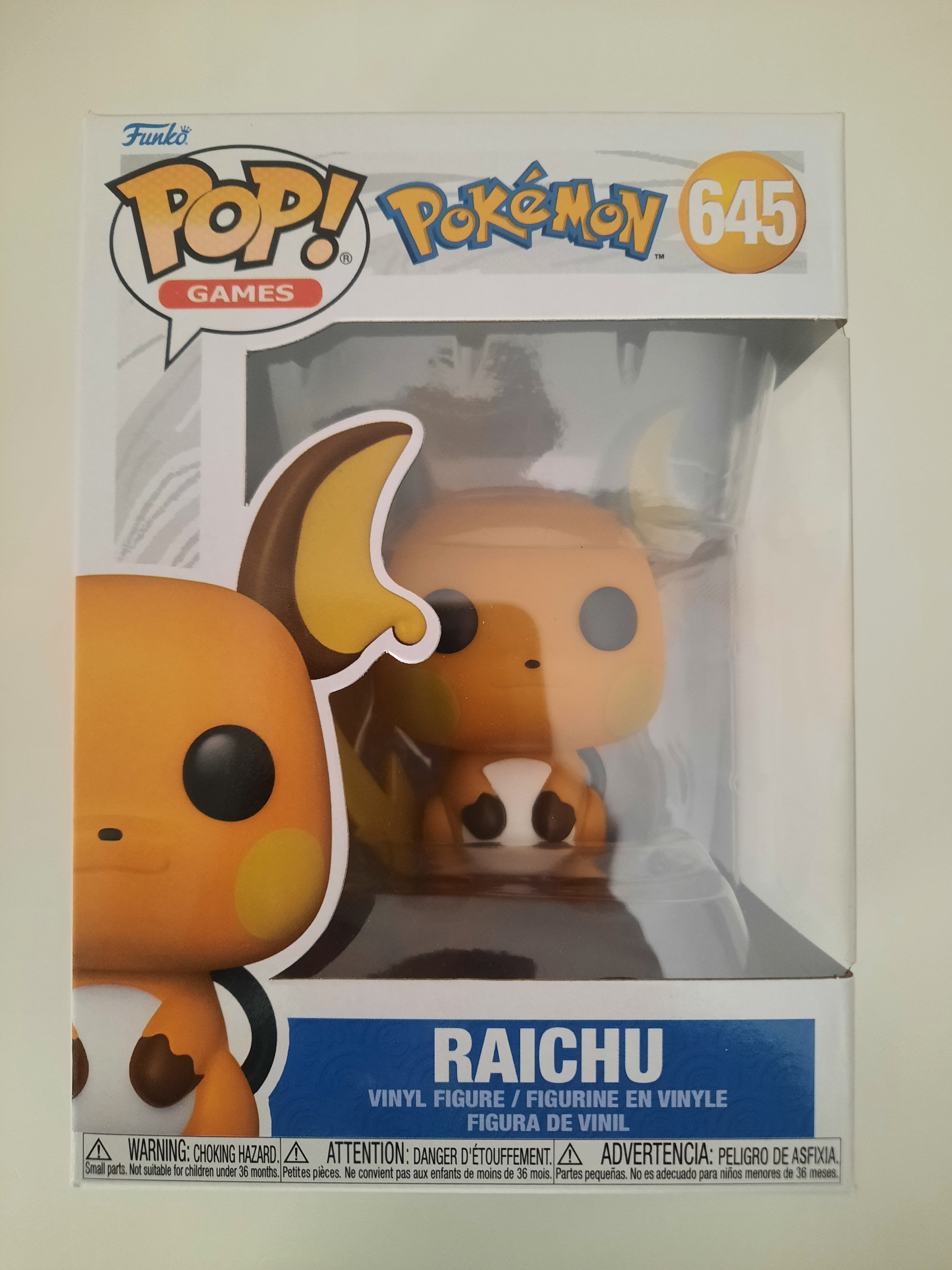 Funko Pop Pokemon - Raichu 645