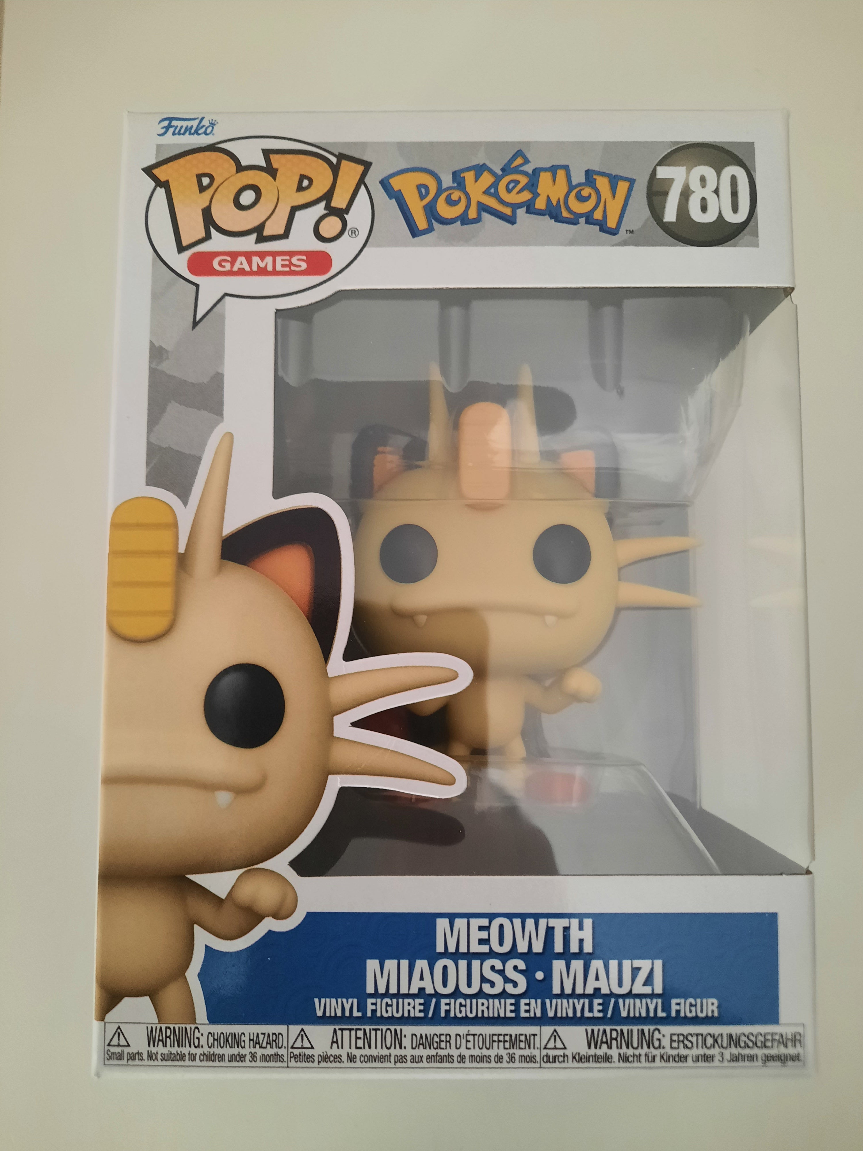 Funko Pop Pokemon - Meowth 780