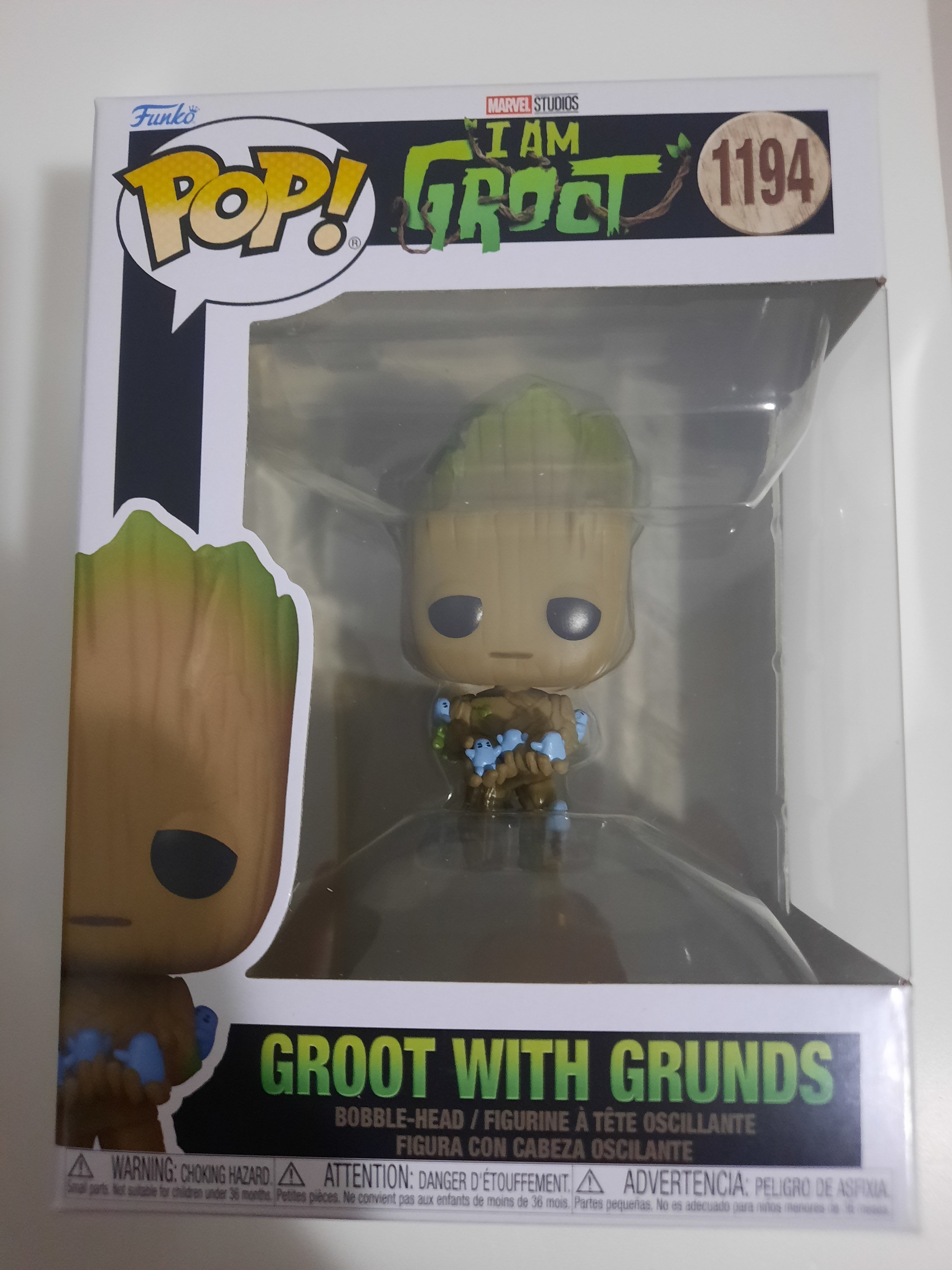 Funko Pop I Am Groot - Groot with Grunds 1194