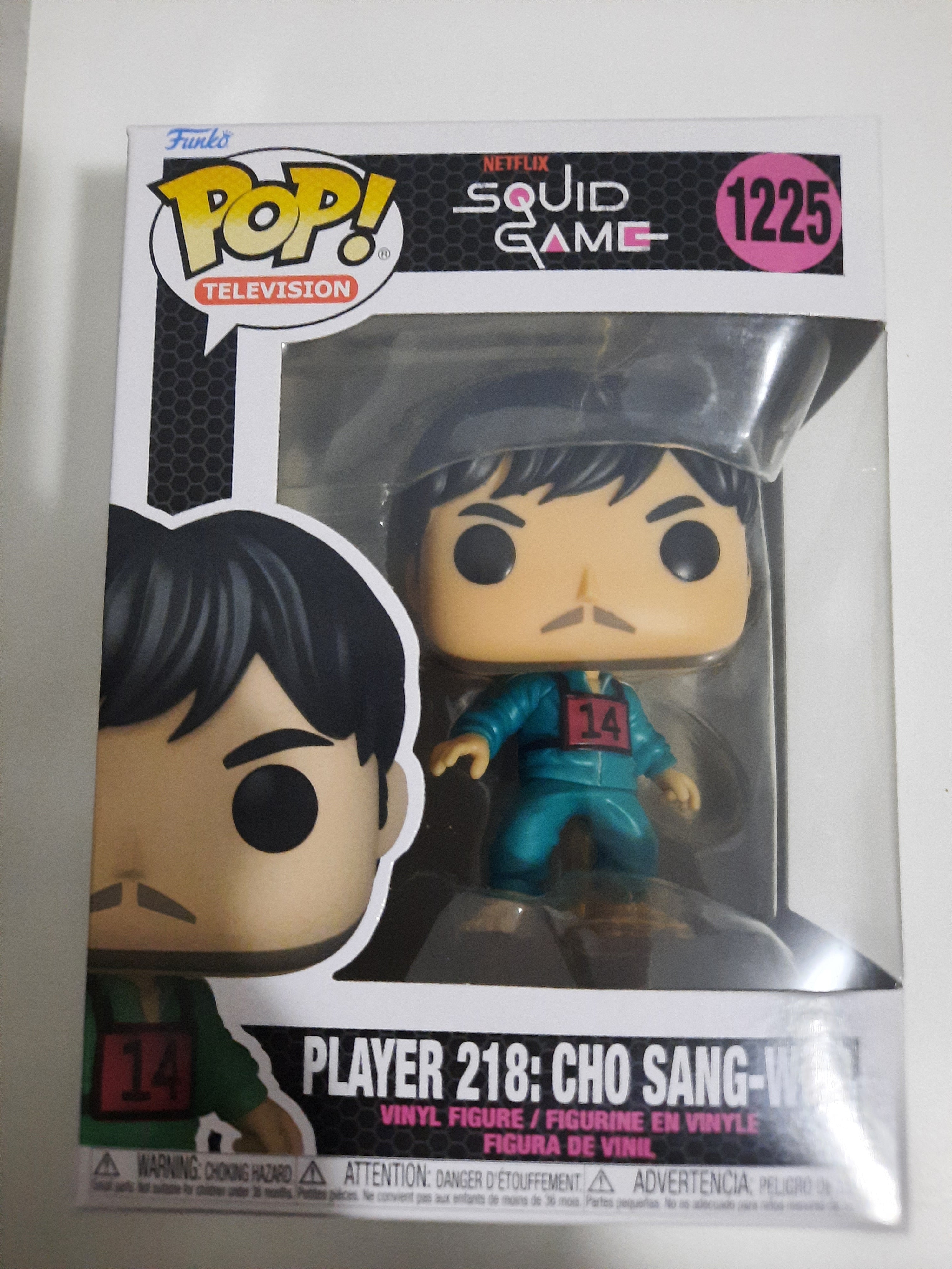 Funko Pop Netflix Squid Game - Player 218: Cho Sang-Woo 1225